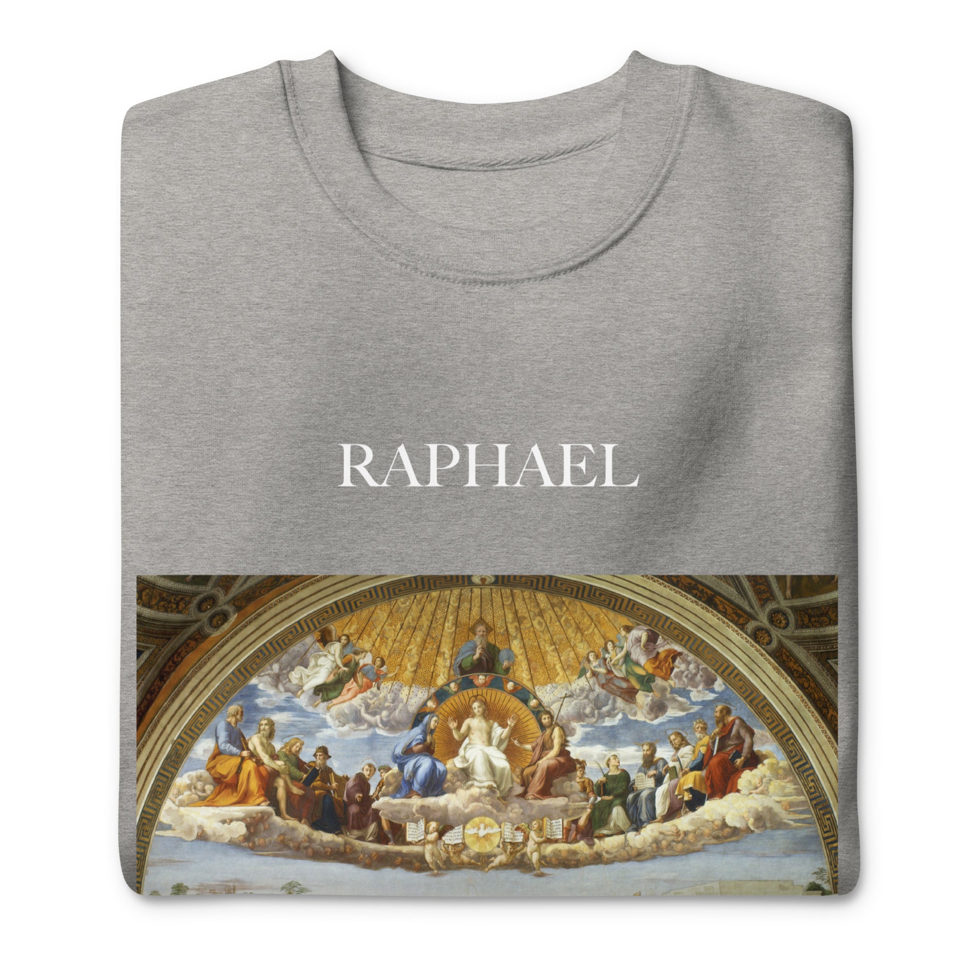 Raphael 'Disputation of the Holy Sacrament' Famous Painting Sweatshirt | Unisex Premium Sweatshirt