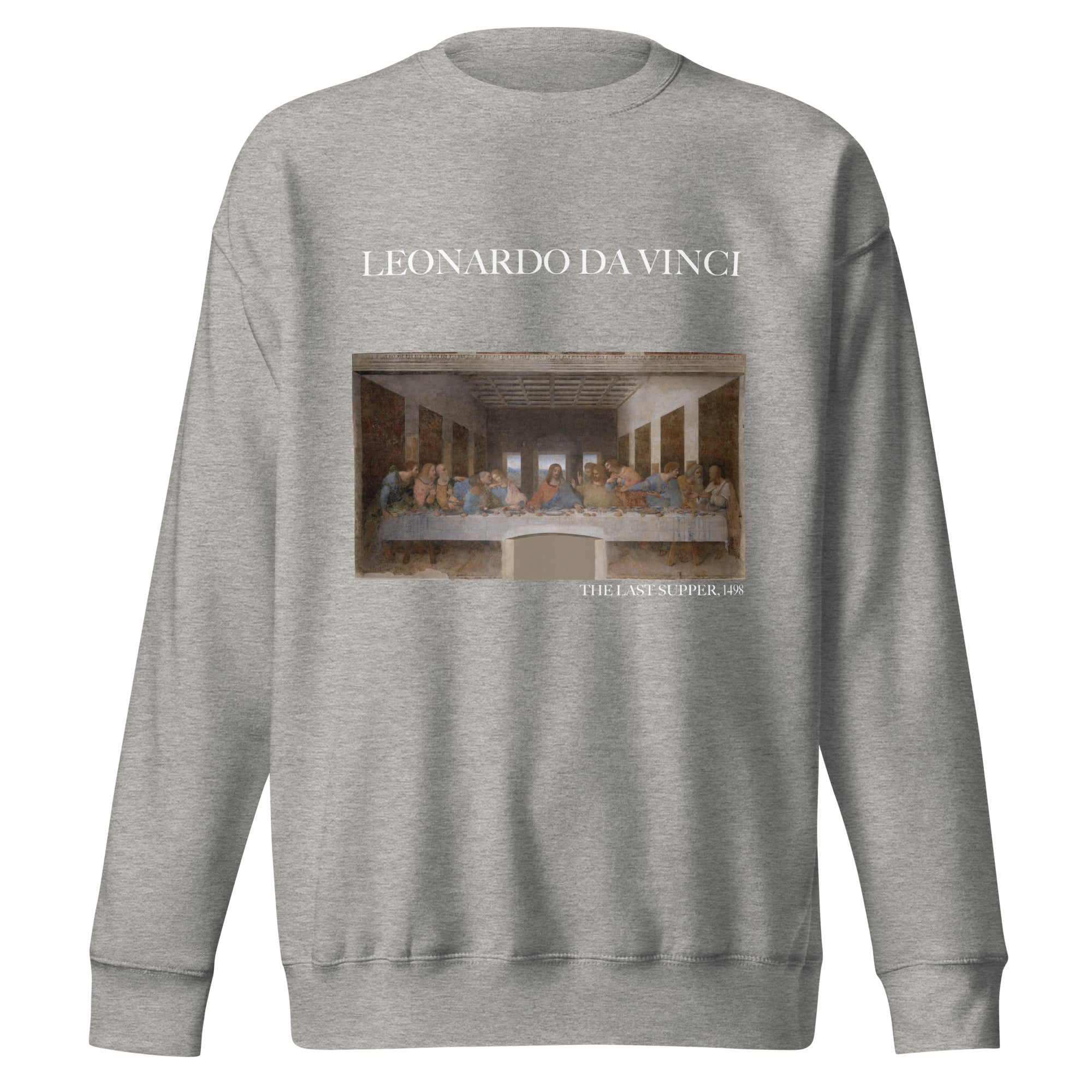 Sweatshirt mit berühmtem Gemälde „Das letzte Abendmahl“ von Leonardo da Vinci, Unisex, Premium-Sweatshirt