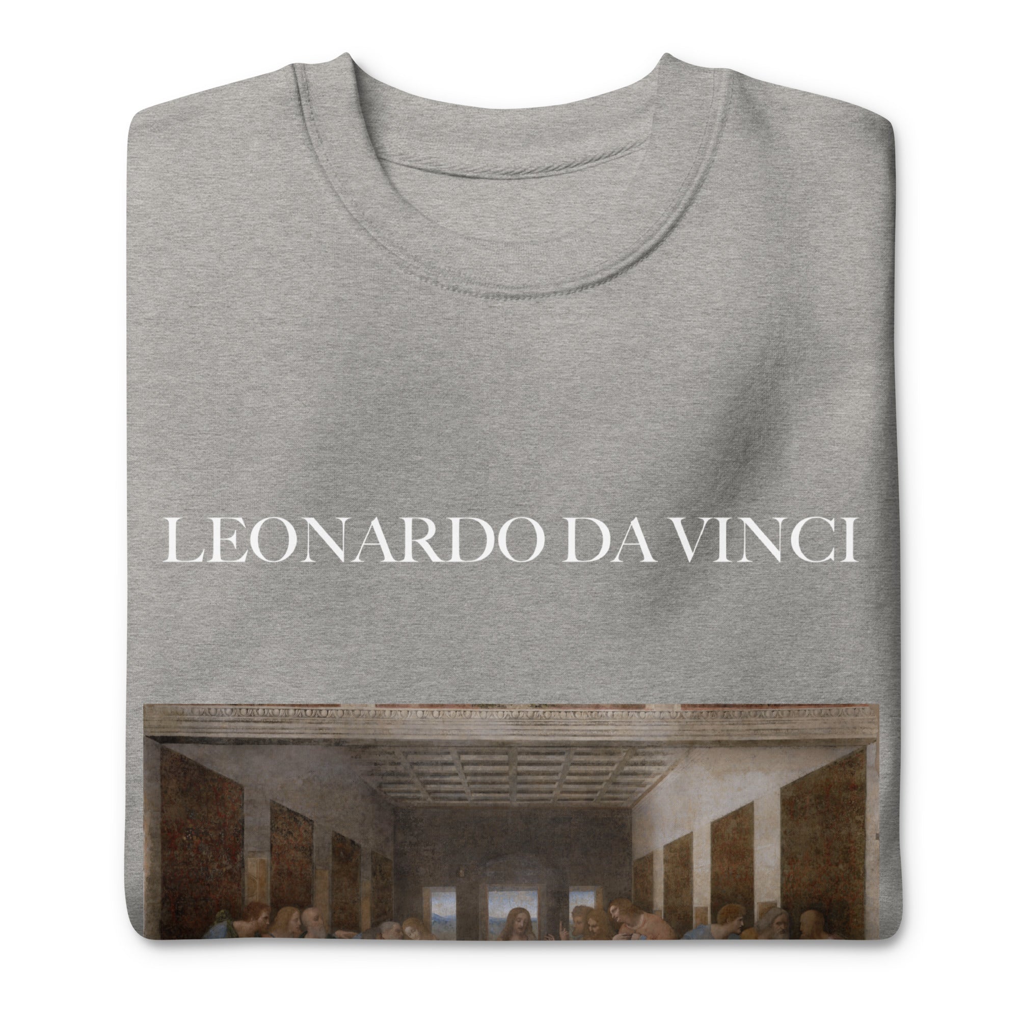 Sweatshirt mit berühmtem Gemälde „Das letzte Abendmahl“ von Leonardo da Vinci, Unisex, Premium-Sweatshirt