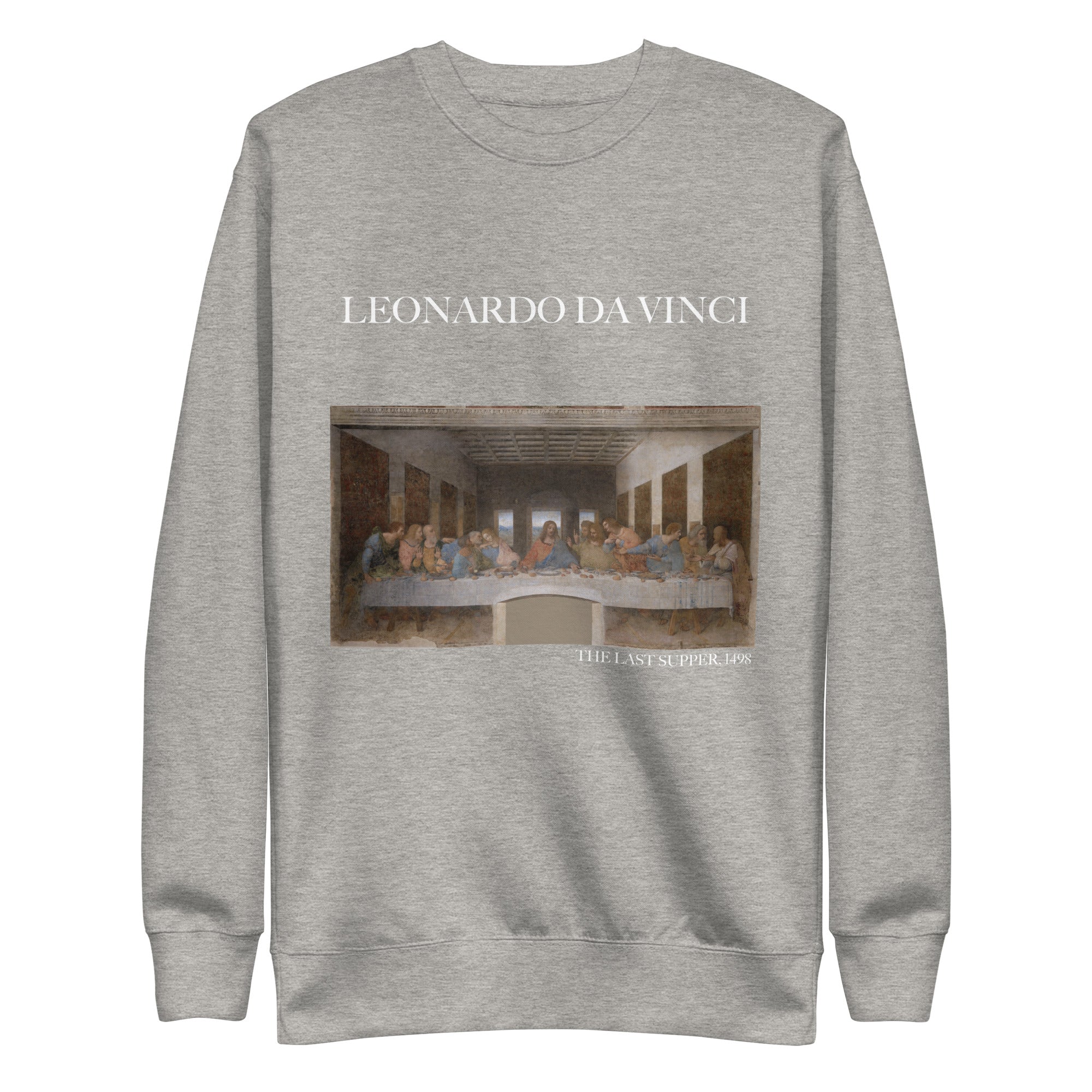 Sweatshirt mit berühmtem Gemälde „Das letzte Abendmahl“ von Leonardo da Vinci, Unisex, Premium-Sweatshirt