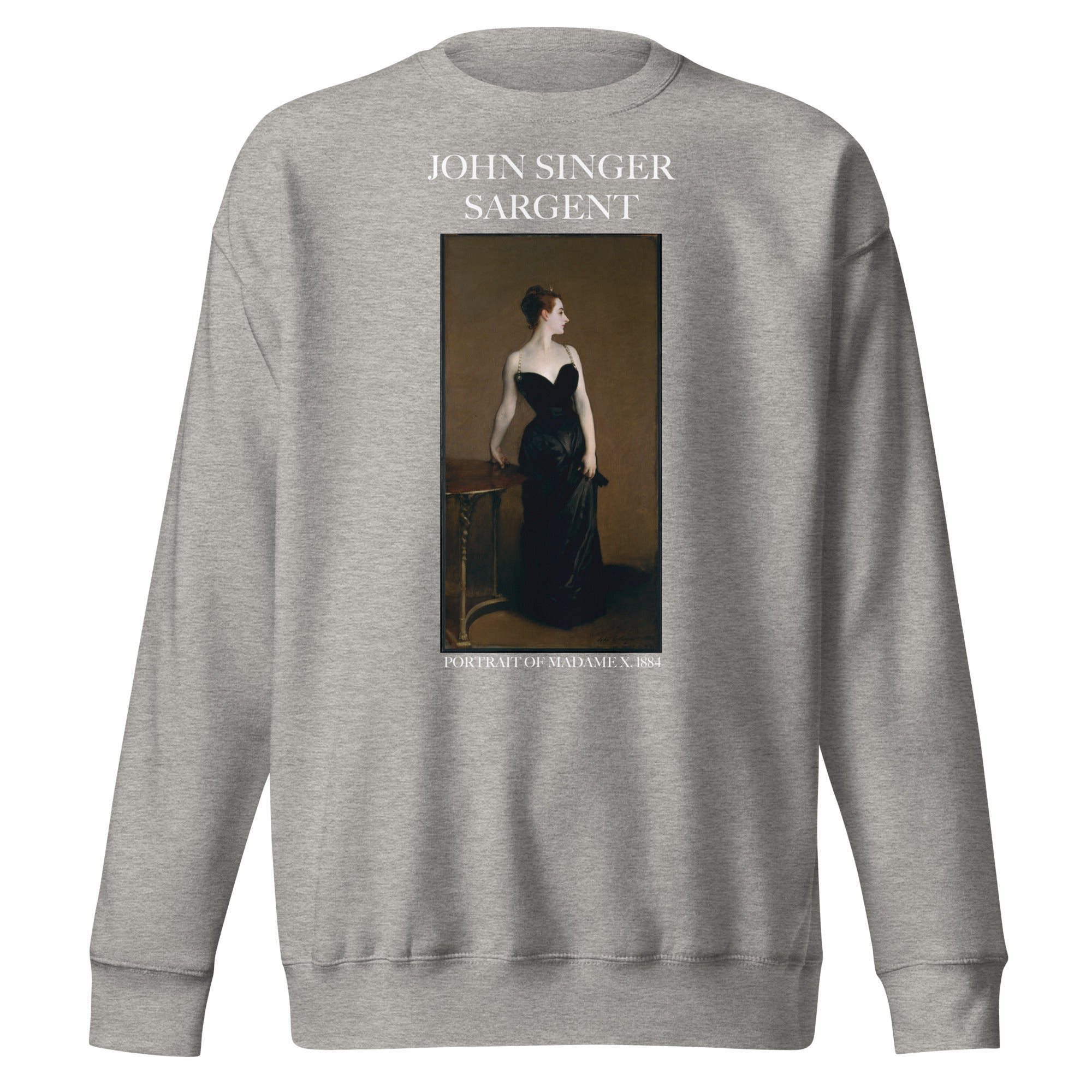 Sweatshirt mit berühmtem Gemälde „Portrait of Madame X“ von John Singer Sargent | Premium-Sweatshirt für Unisex