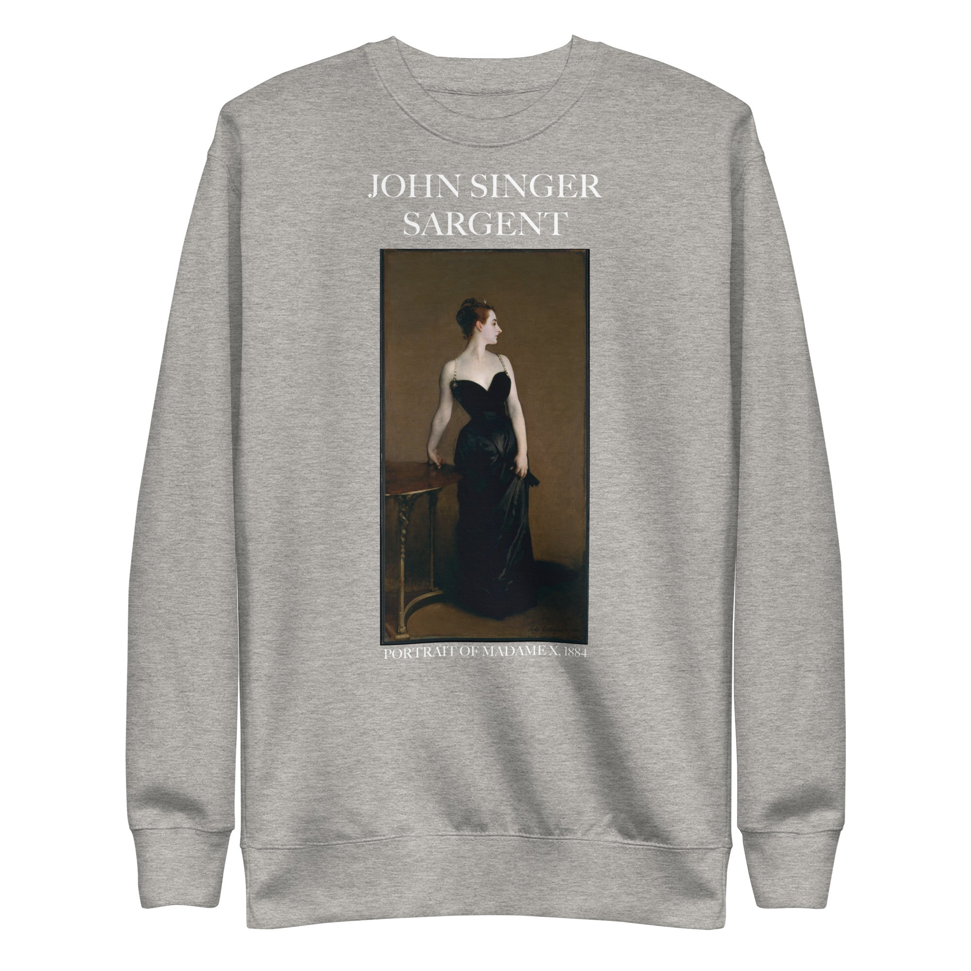 Sweatshirt mit berühmtem Gemälde „Portrait of Madame X“ von John Singer Sargent | Premium-Sweatshirt für Unisex