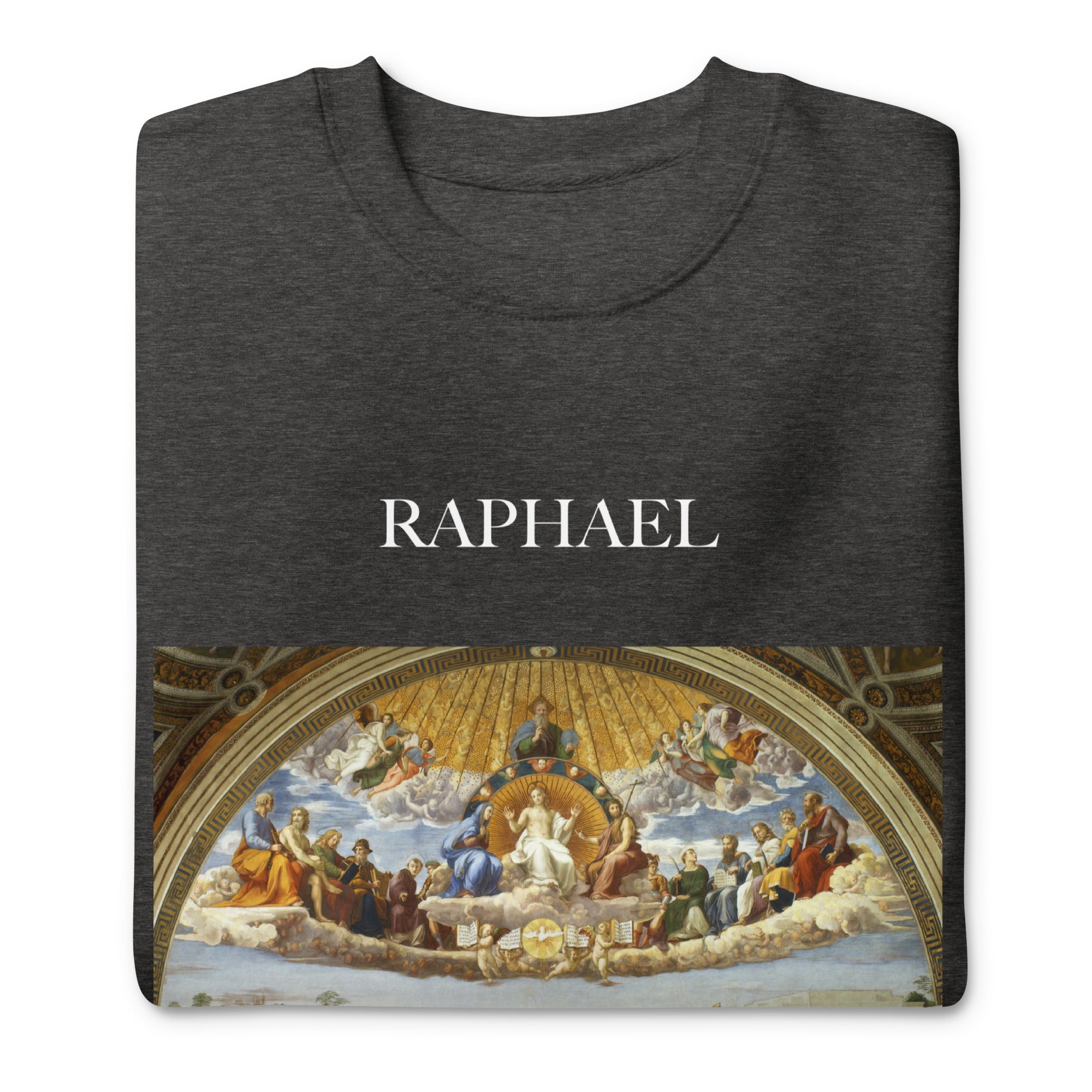 Raphael 'Disputation of the Holy Sacrament' Famous Painting Sweatshirt | Unisex Premium Sweatshirt