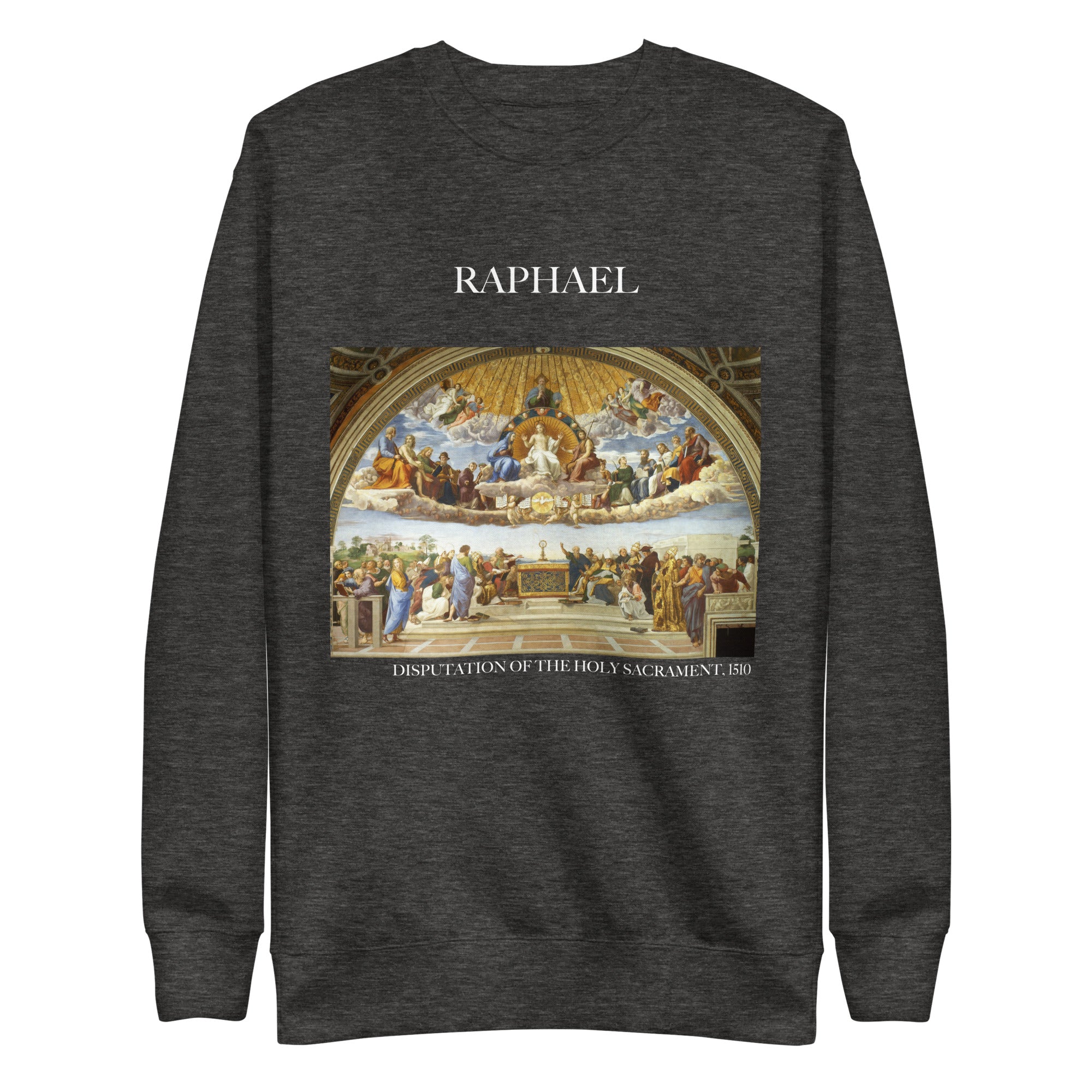 Raphael 'Disputation of the Holy Sacrament' Famous Painting Sweatshirt | Unisex Premium Sweatshirt