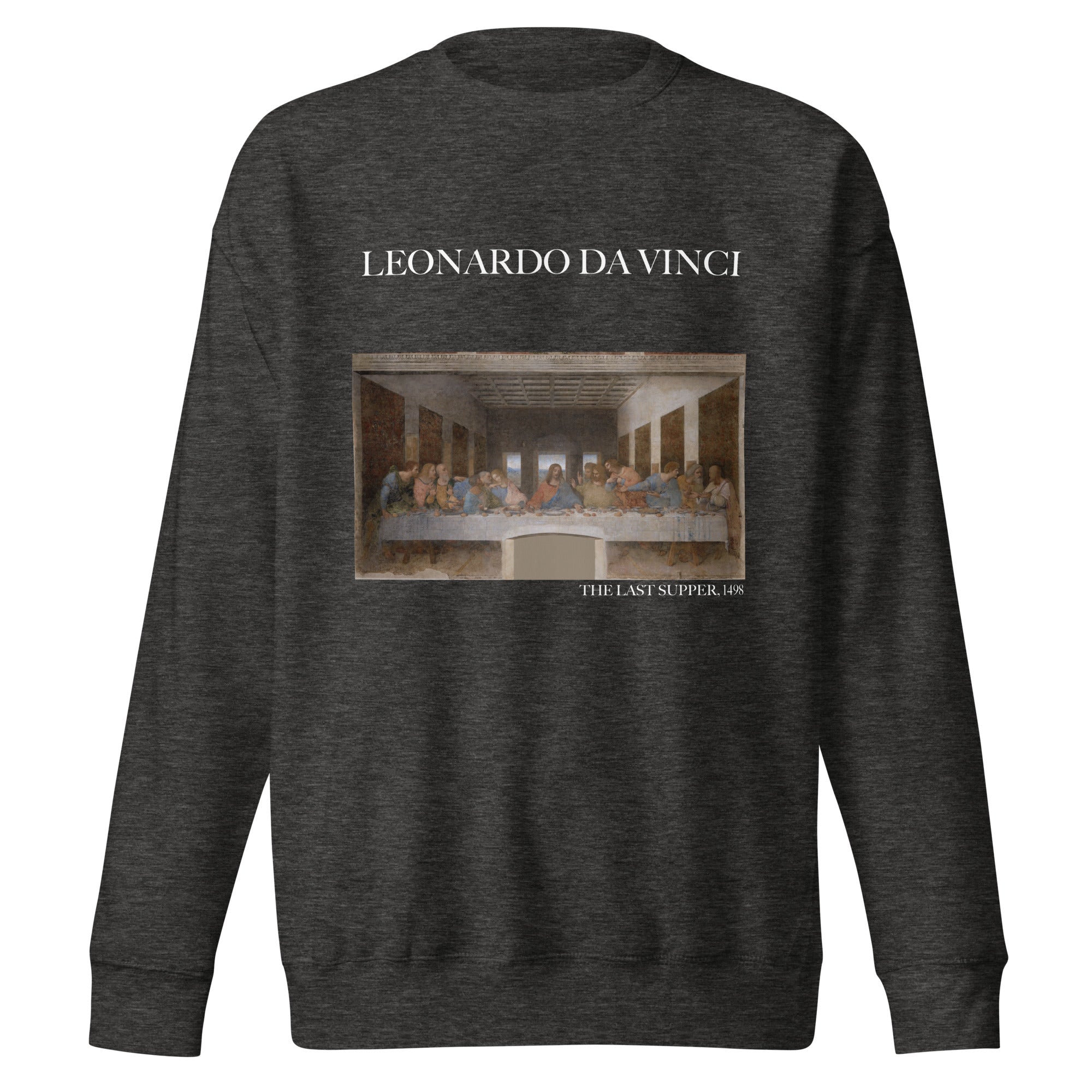 Sweatshirt mit berühmtem Gemälde „Das letzte Abendmahl“ von Leonardo da Vinci, Unisex, Premium-Sweatshirt