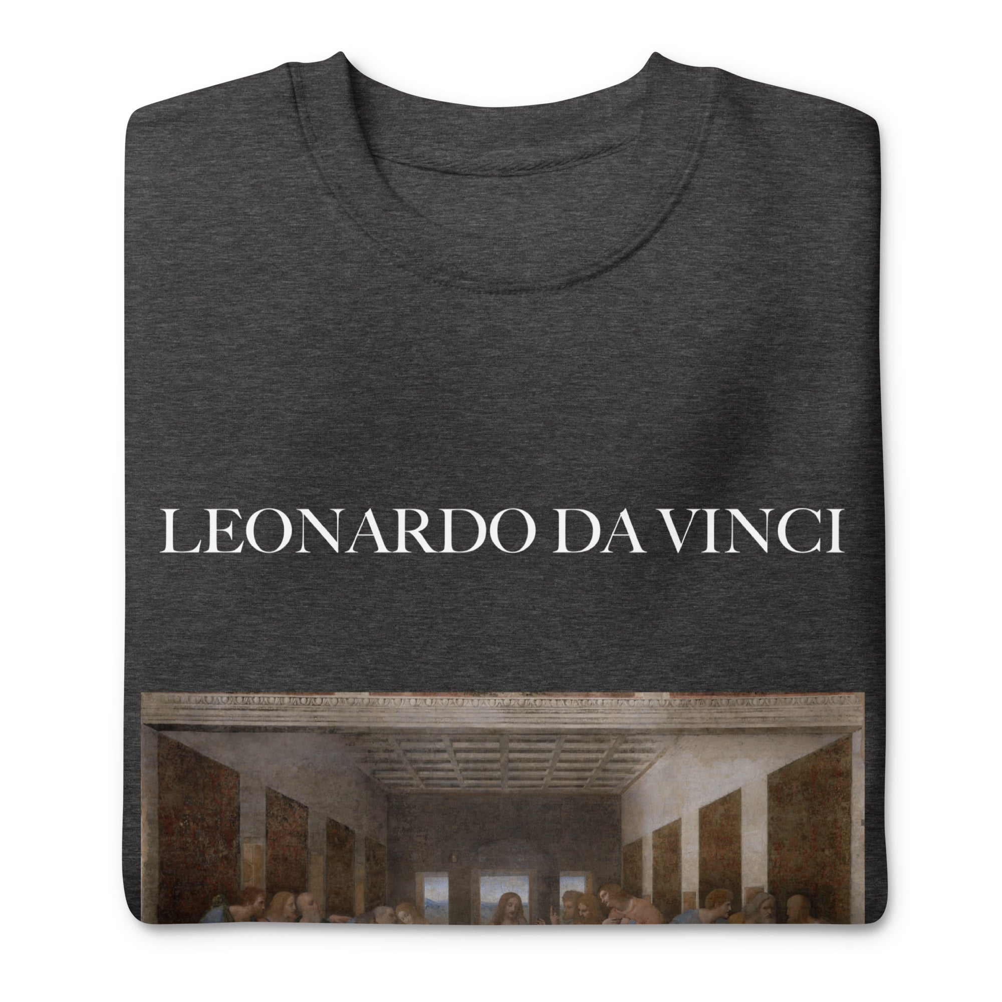 Sweatshirt mit berühmtem Gemälde „Das letzte Abendmahl“ von Leonardo da Vinci, Unisex, Premium-Sweatshirt