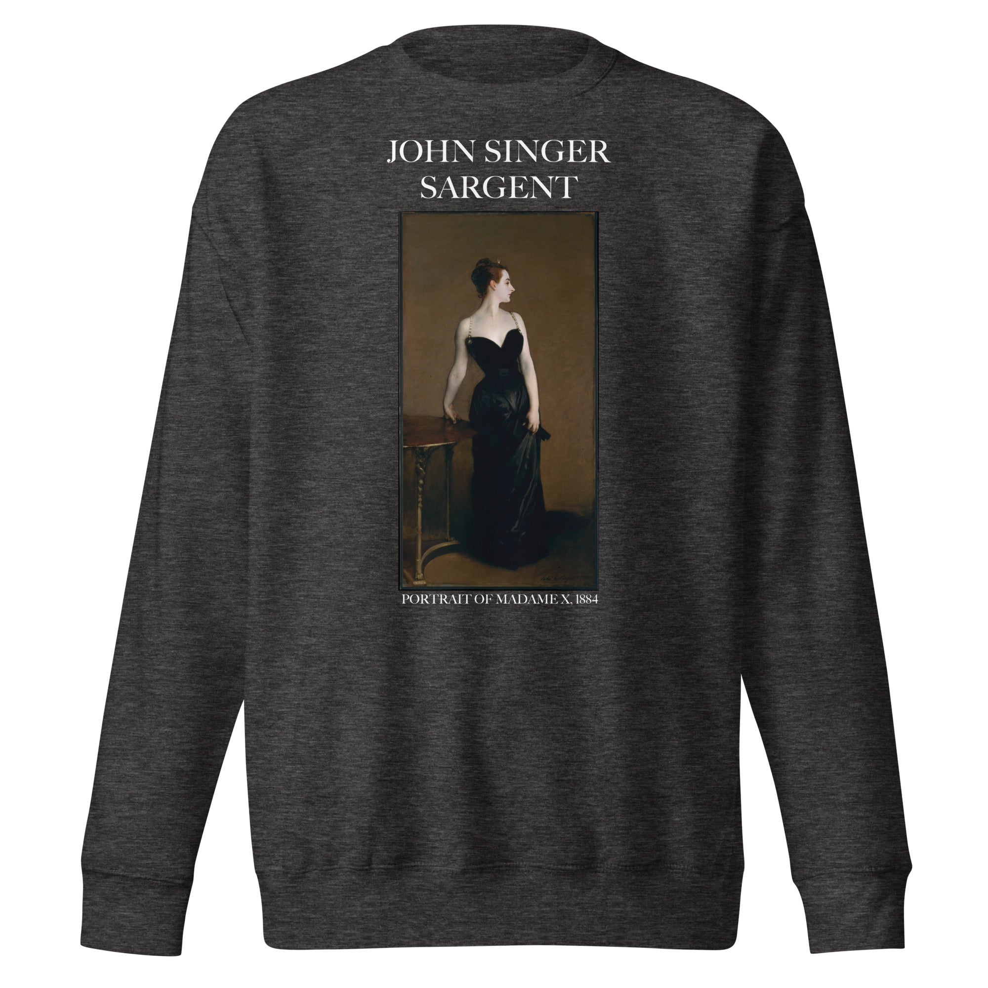 Sweatshirt mit berühmtem Gemälde „Portrait of Madame X“ von John Singer Sargent | Premium-Sweatshirt für Unisex