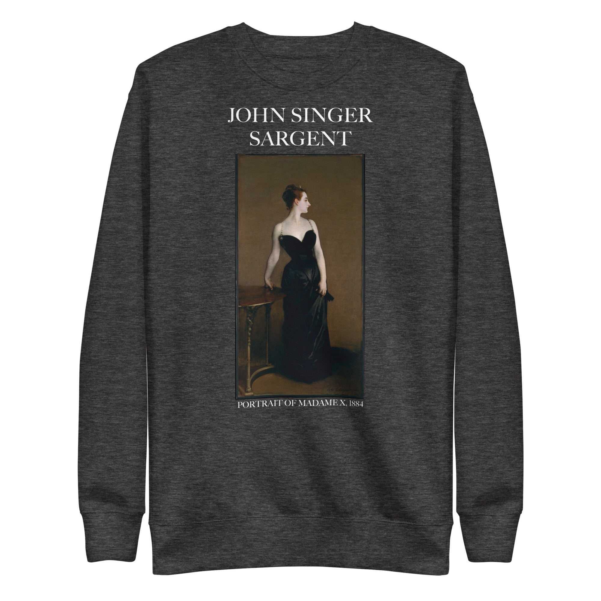 Sweatshirt mit berühmtem Gemälde „Portrait of Madame X“ von John Singer Sargent | Premium-Sweatshirt für Unisex