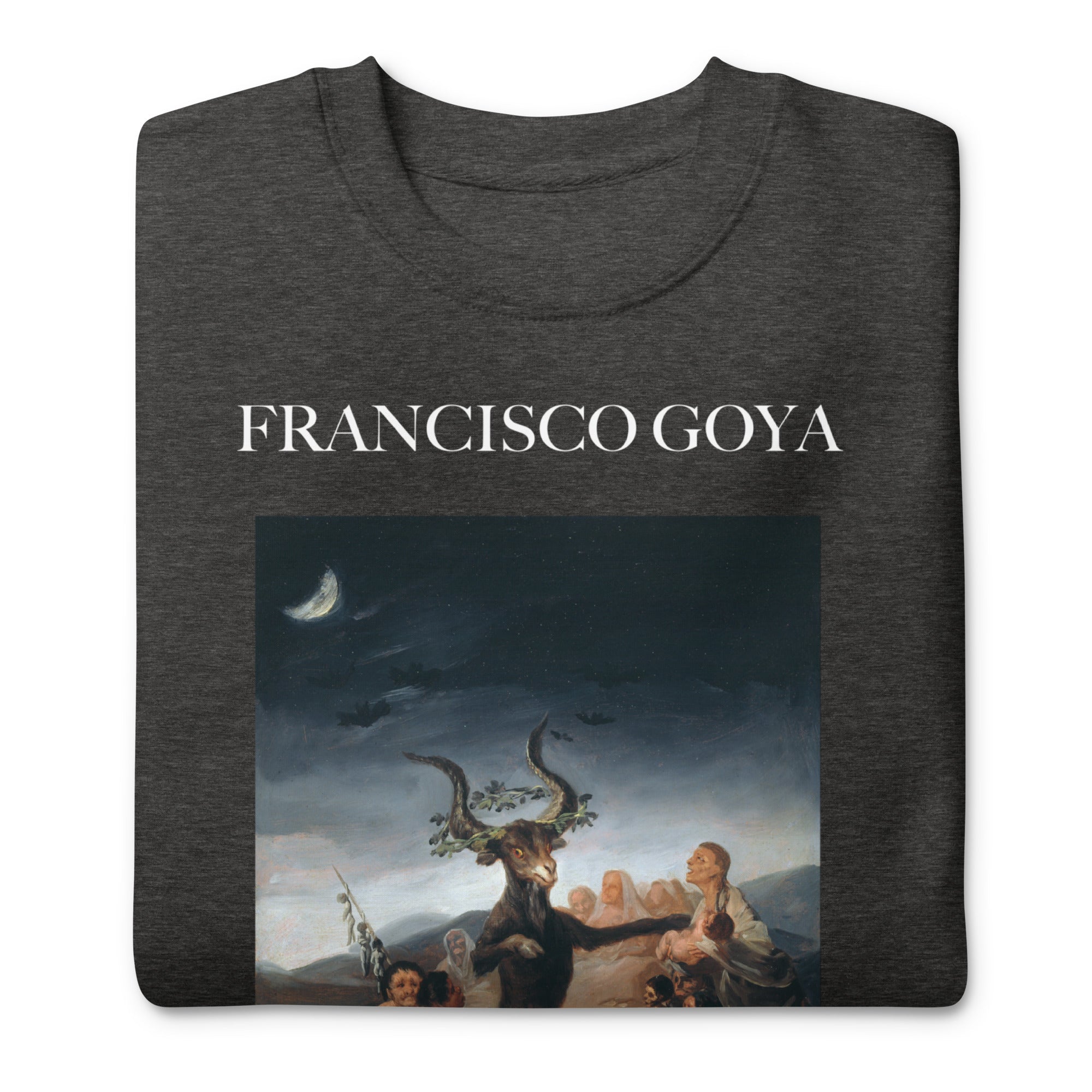 Francisco Goya 'Witches' Sabbath' Famous Painting Sweatshirt | Unisex Premium Sweatshirt