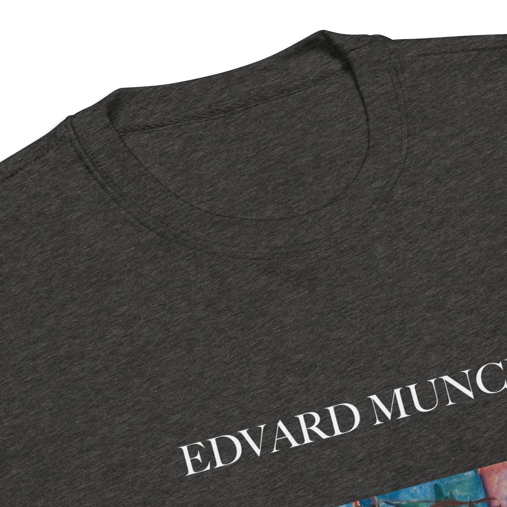 Sweatshirt mit berühmtem Gemälde „Der gelbe Baumstamm“ von Edvard Munch | Premium-Sweatshirt für Unisex