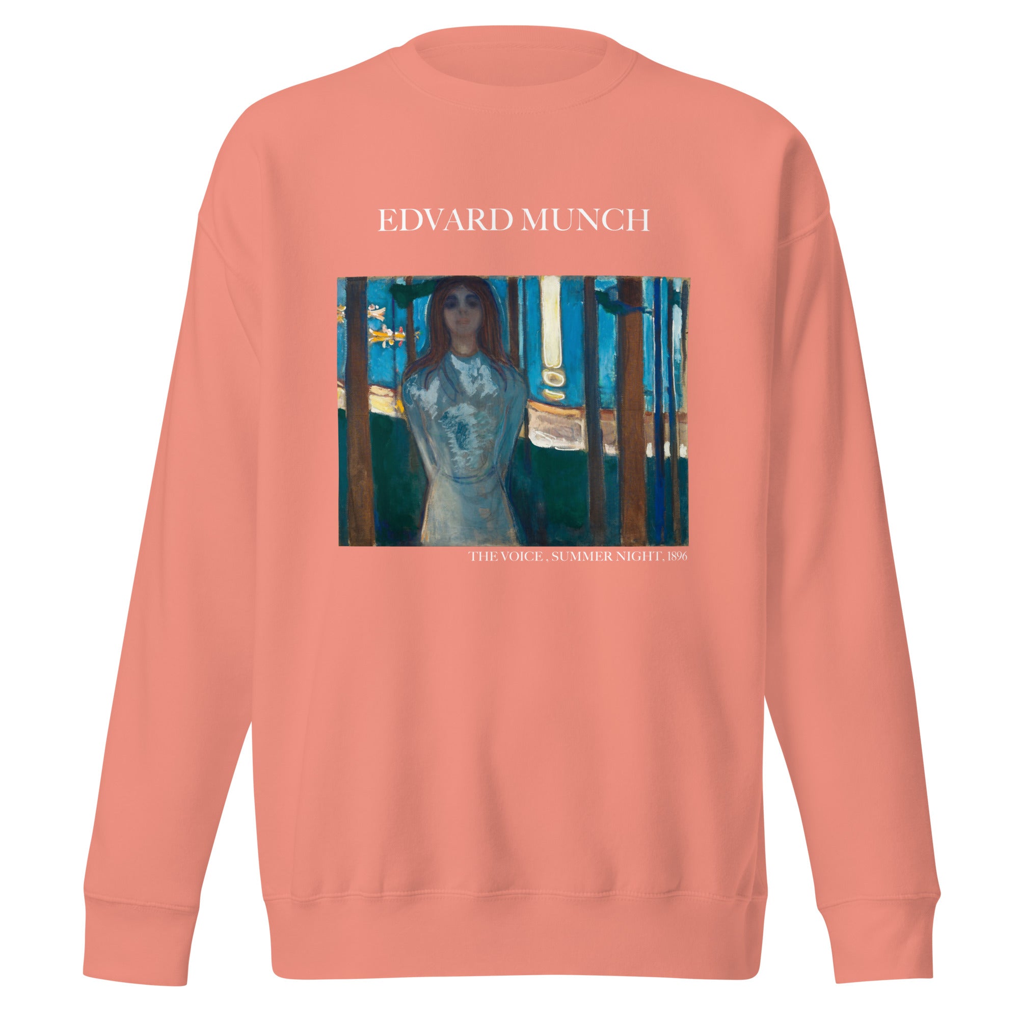 Sweatshirt mit berühmtem Gemälde „Die Stimme, Sommernacht“ von Edvard Munch | Premium-Sweatshirt für Unisex