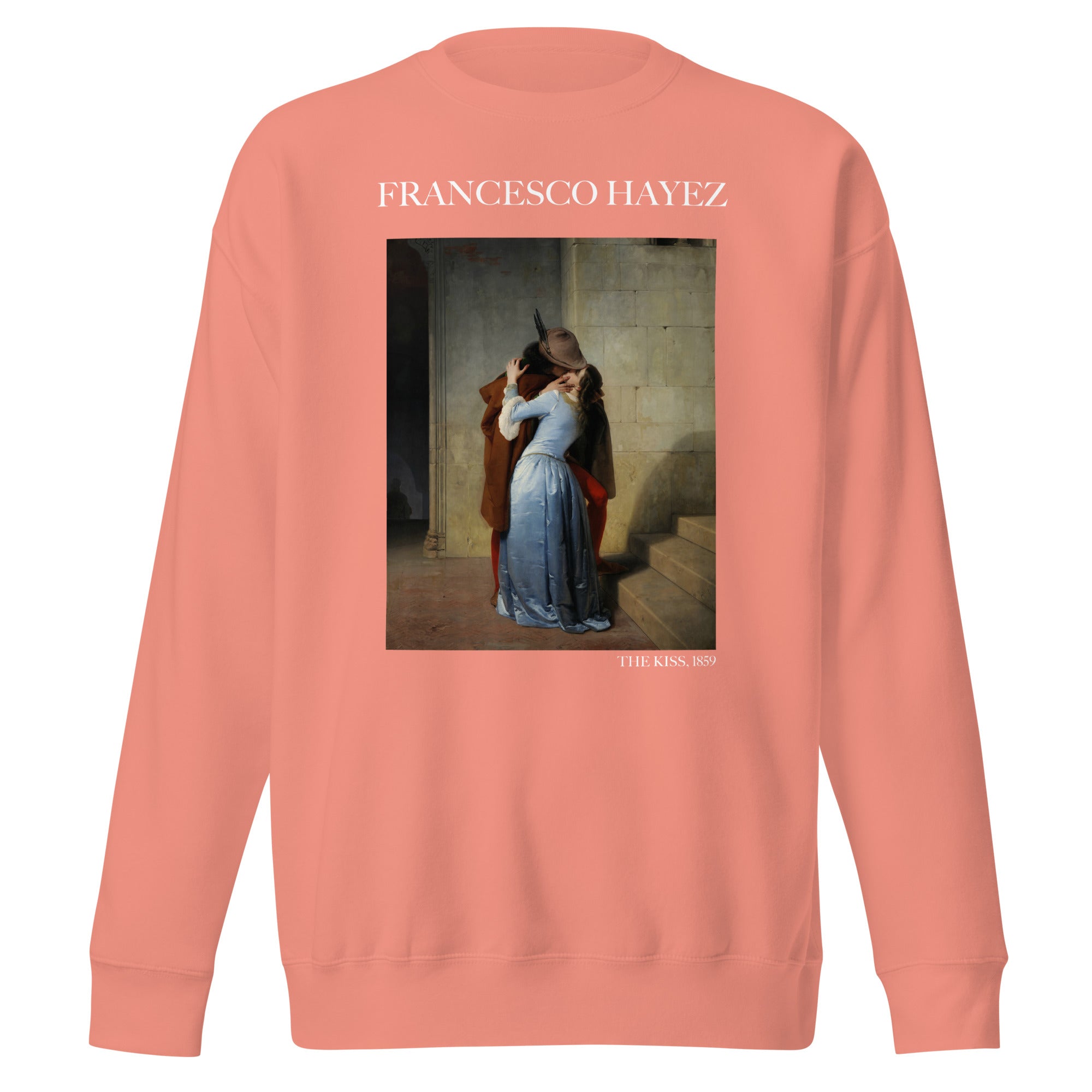 Francesco Hayez 'The Kiss' Famous Painting Sweatshirt | Unisex Premium Sweatshirt