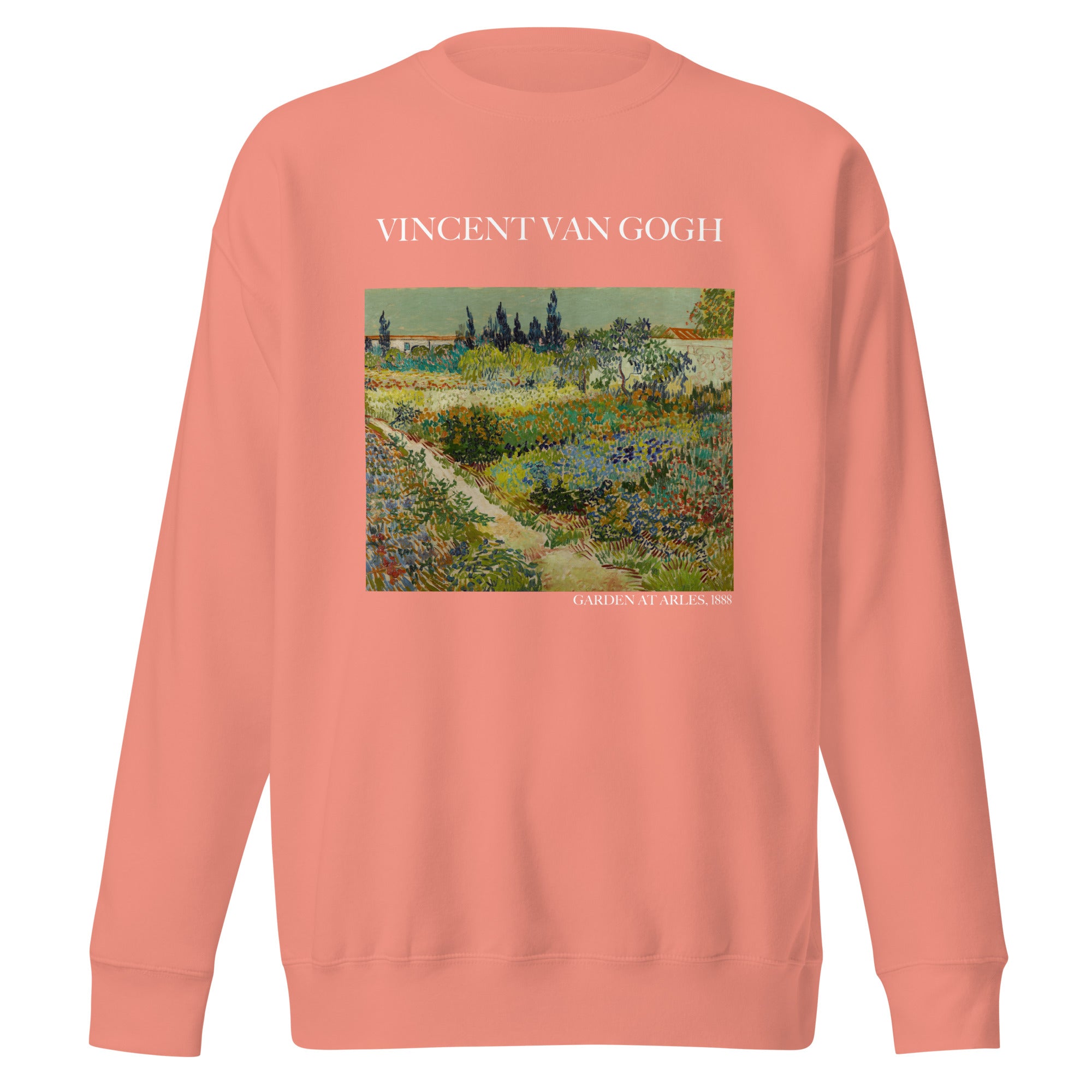 Sweatshirt mit berühmtem Gemälde „Garten in Arles“ von Vincent van Gogh | Premium-Sweatshirt für Unisex