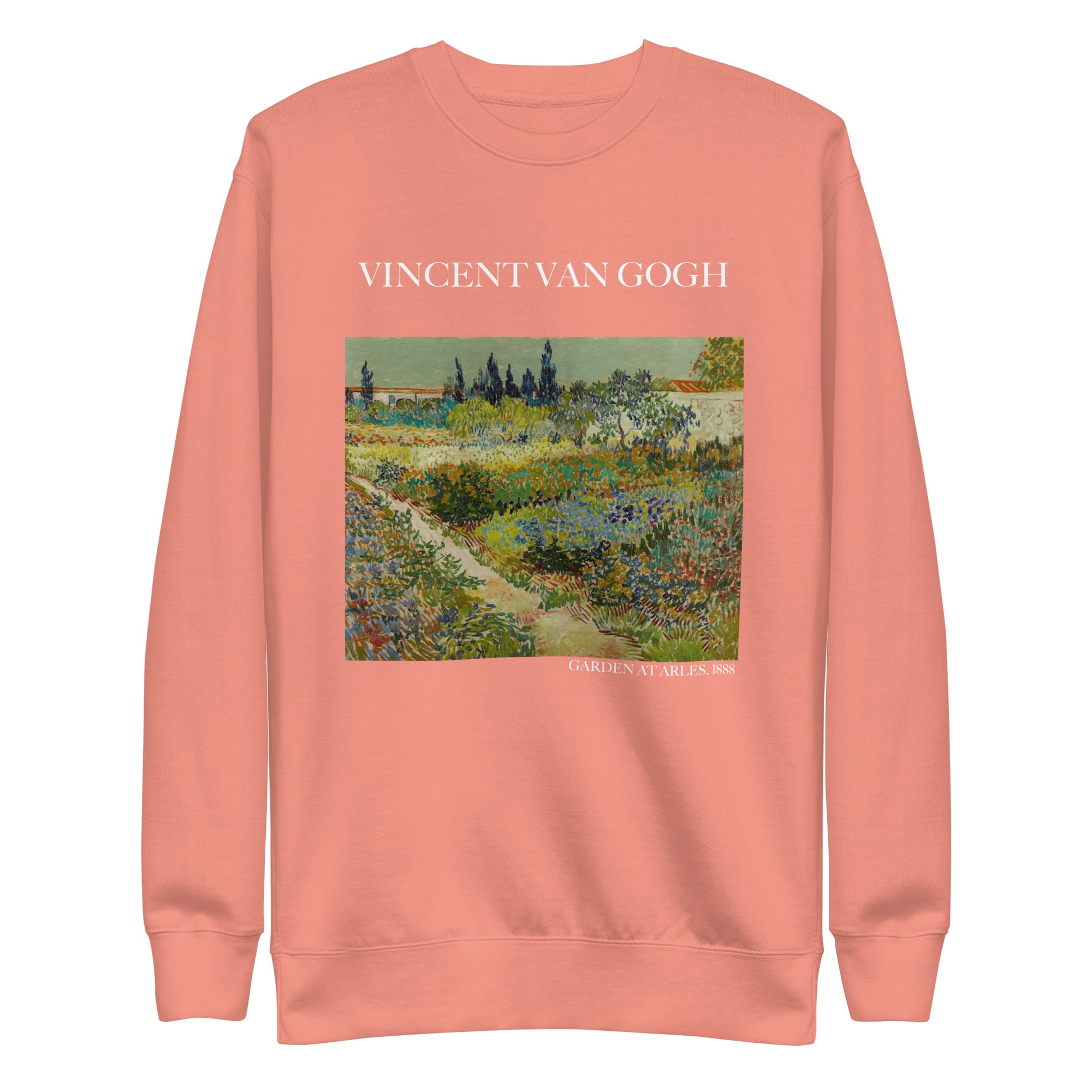 Sweatshirt mit berühmtem Gemälde „Garten in Arles“ von Vincent van Gogh | Premium-Sweatshirt für Unisex