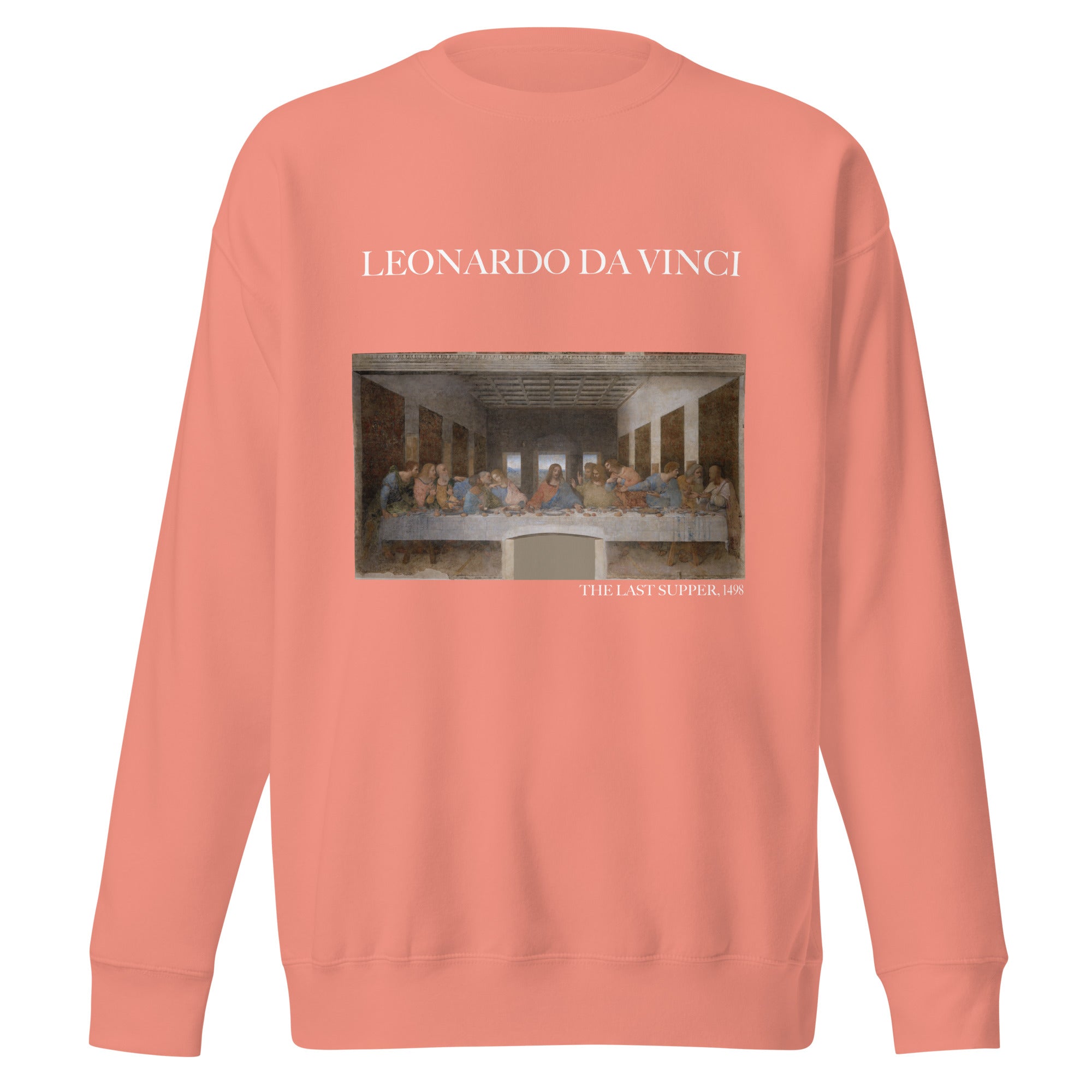 Sweatshirt mit berühmtem Gemälde „Das letzte Abendmahl“ von Leonardo da Vinci, Unisex, Premium-Sweatshirt