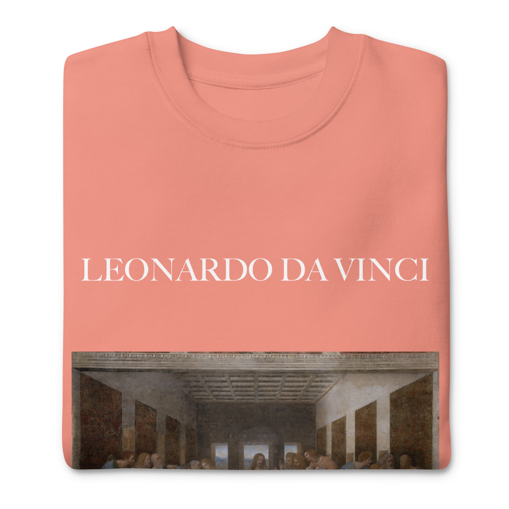 Sweatshirt mit berühmtem Gemälde „Das letzte Abendmahl“ von Leonardo da Vinci, Unisex, Premium-Sweatshirt