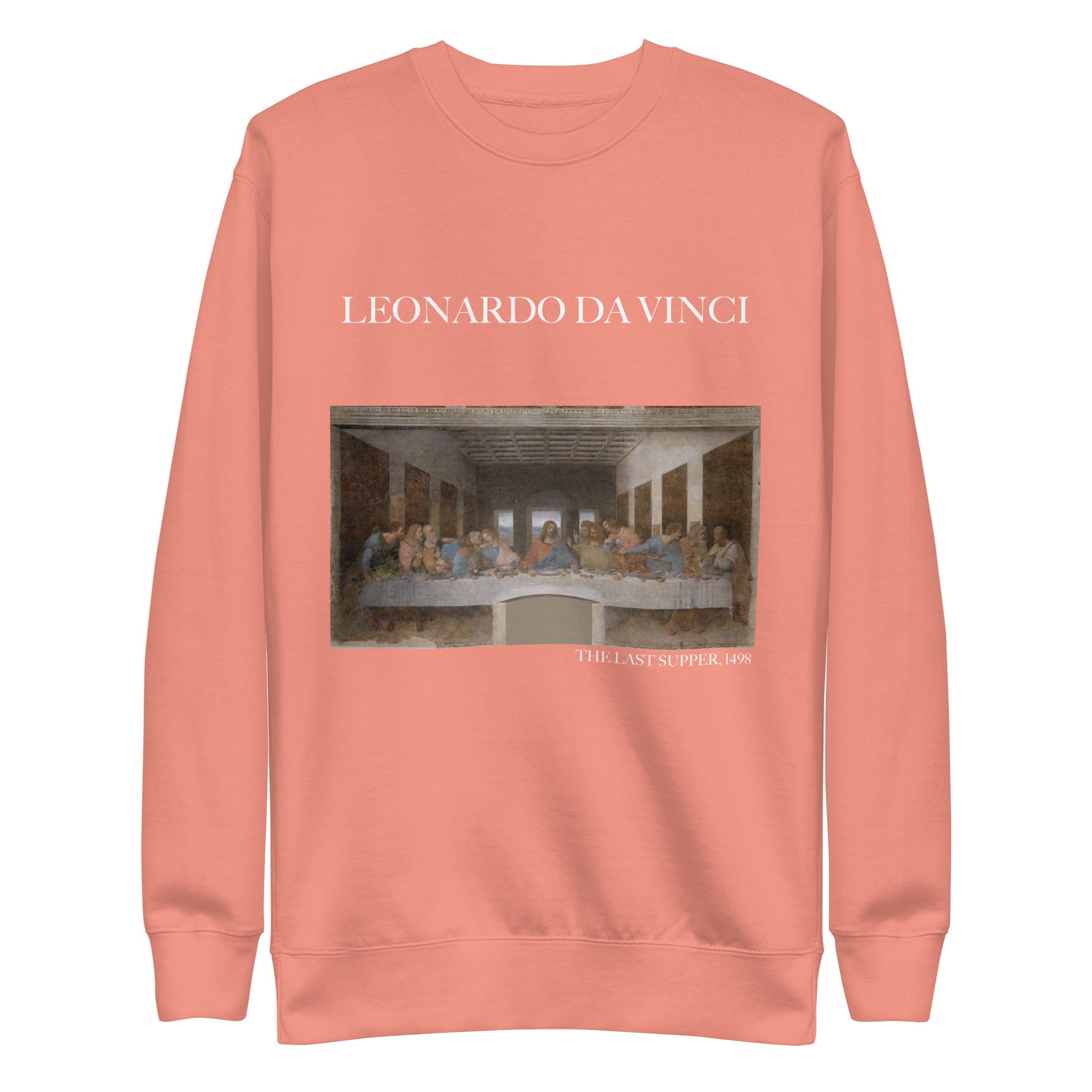 Sweatshirt mit berühmtem Gemälde „Das letzte Abendmahl“ von Leonardo da Vinci, Unisex, Premium-Sweatshirt