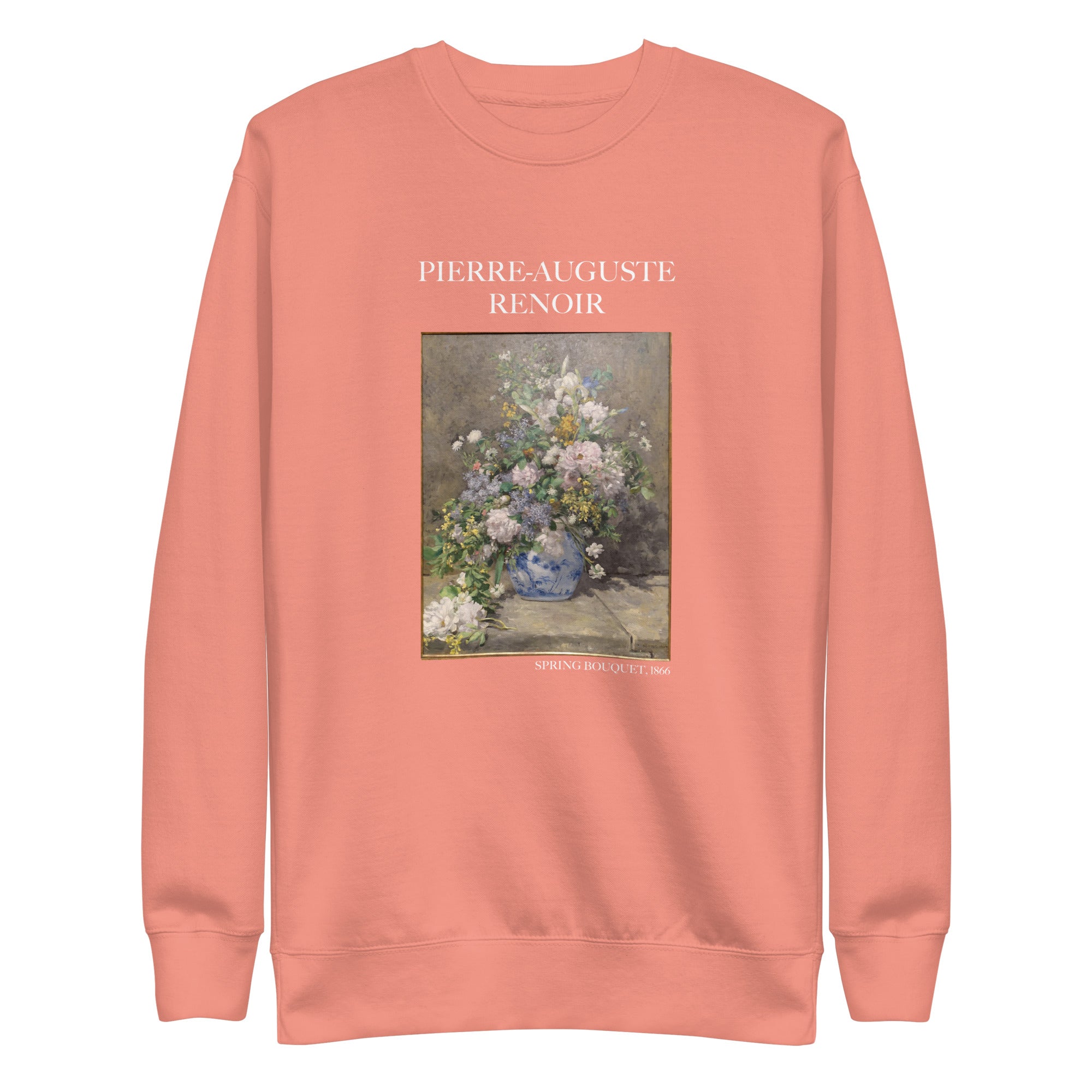 Pierre-Auguste Renoir 'Spring Bouquet' Famous Painting Sweatshirt | Unisex Premium Sweatshirt