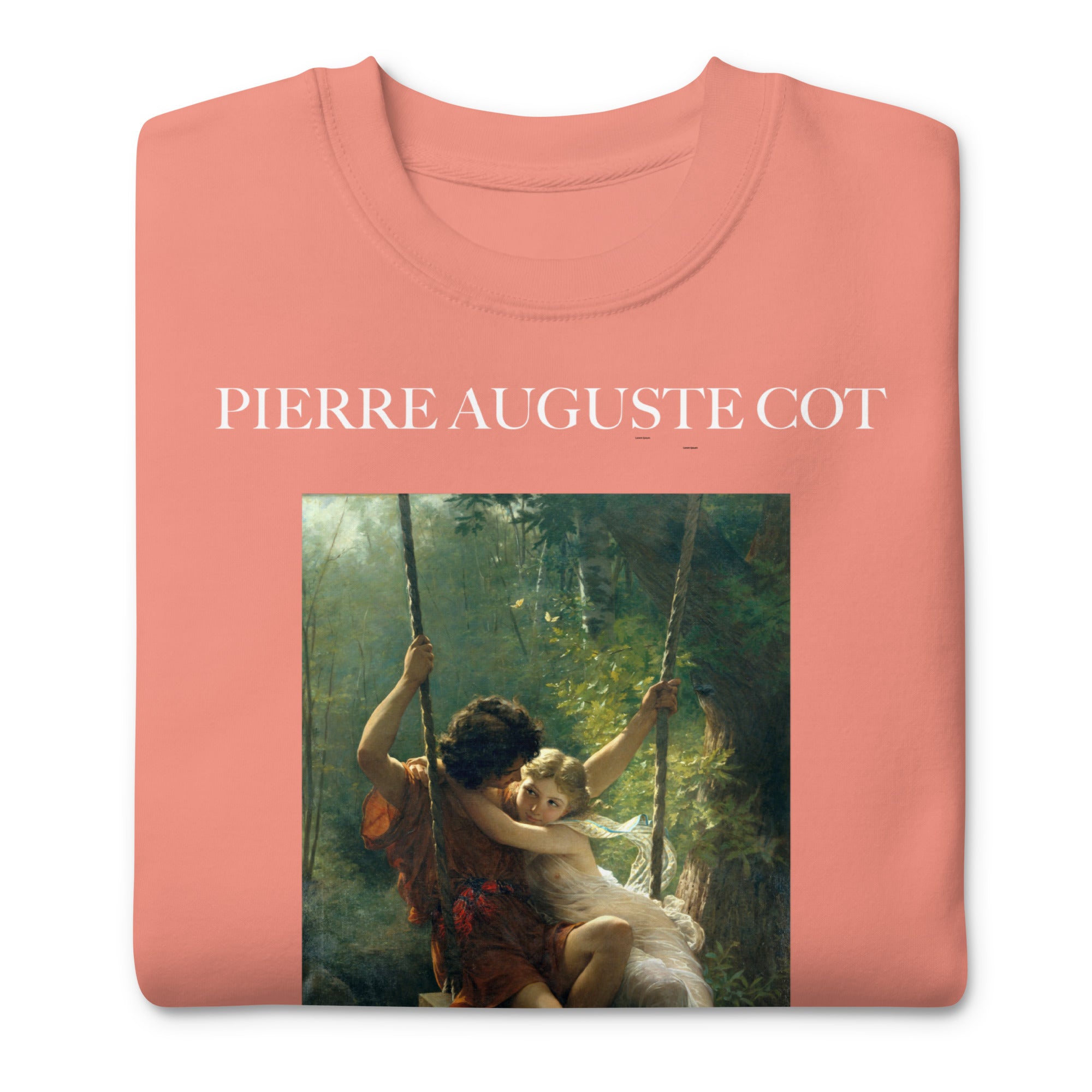 Sweatshirt mit berühmtem Gemälde „Frühling“ von Pierre Auguste Cot | Premium-Sweatshirt für Unisex