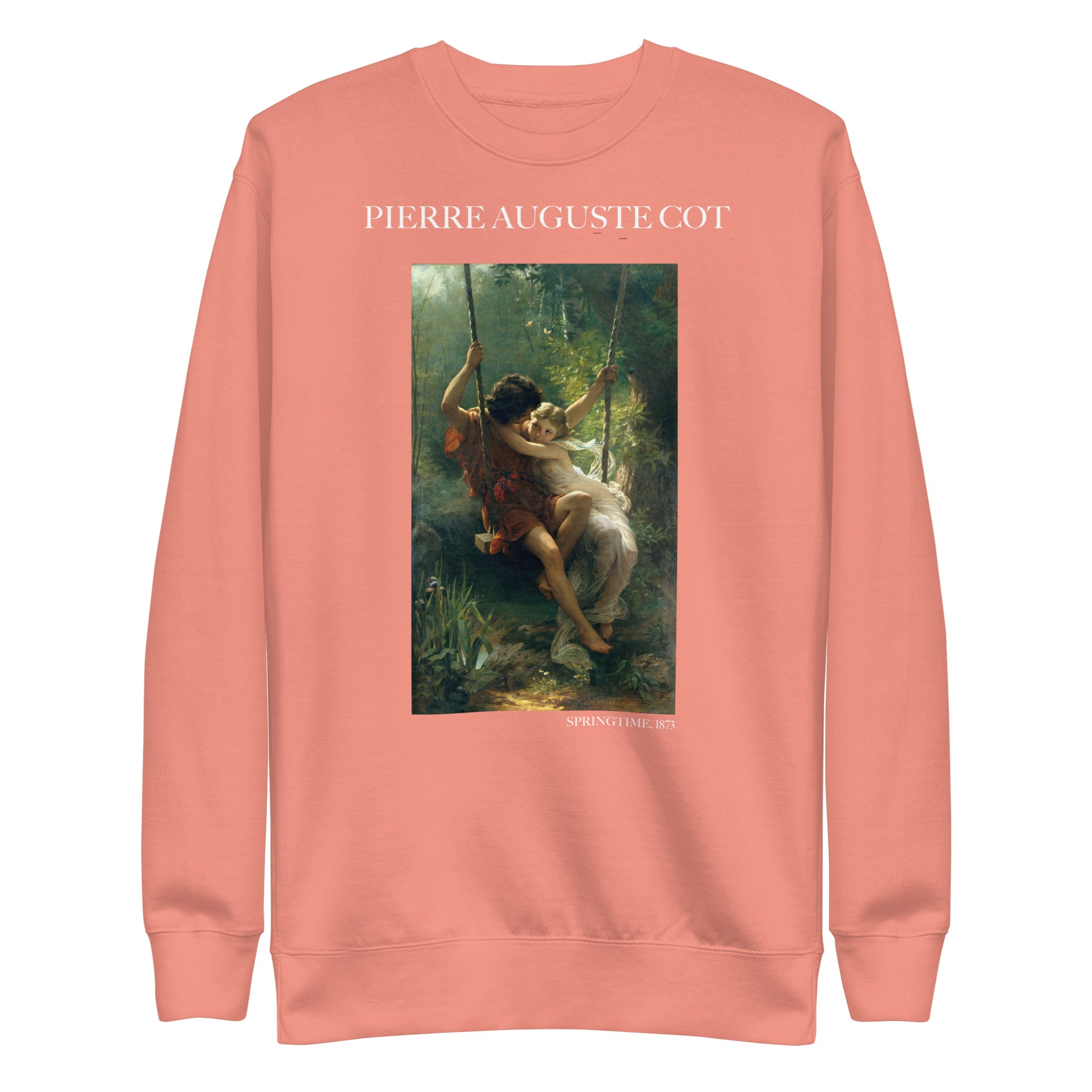 Sweatshirt mit berühmtem Gemälde „Frühling“ von Pierre Auguste Cot | Premium-Sweatshirt für Unisex