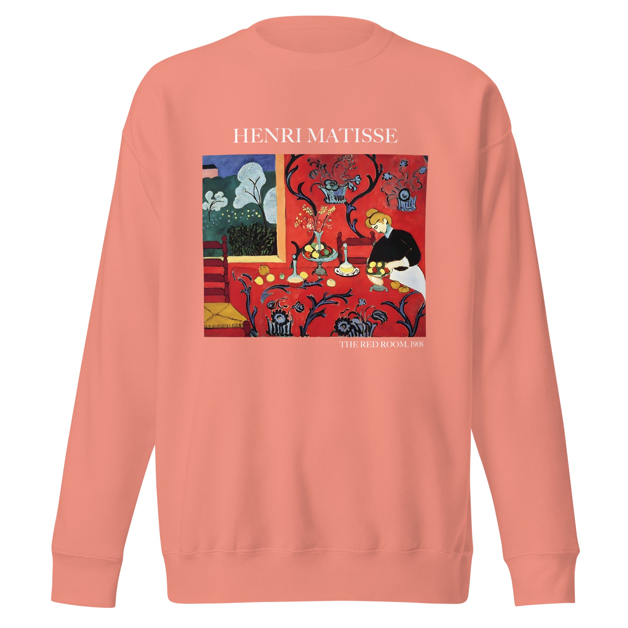 Henri Matisse 'The Red Room' Famous Painting Sweatshirt | Unisex Premium Sweatshirt