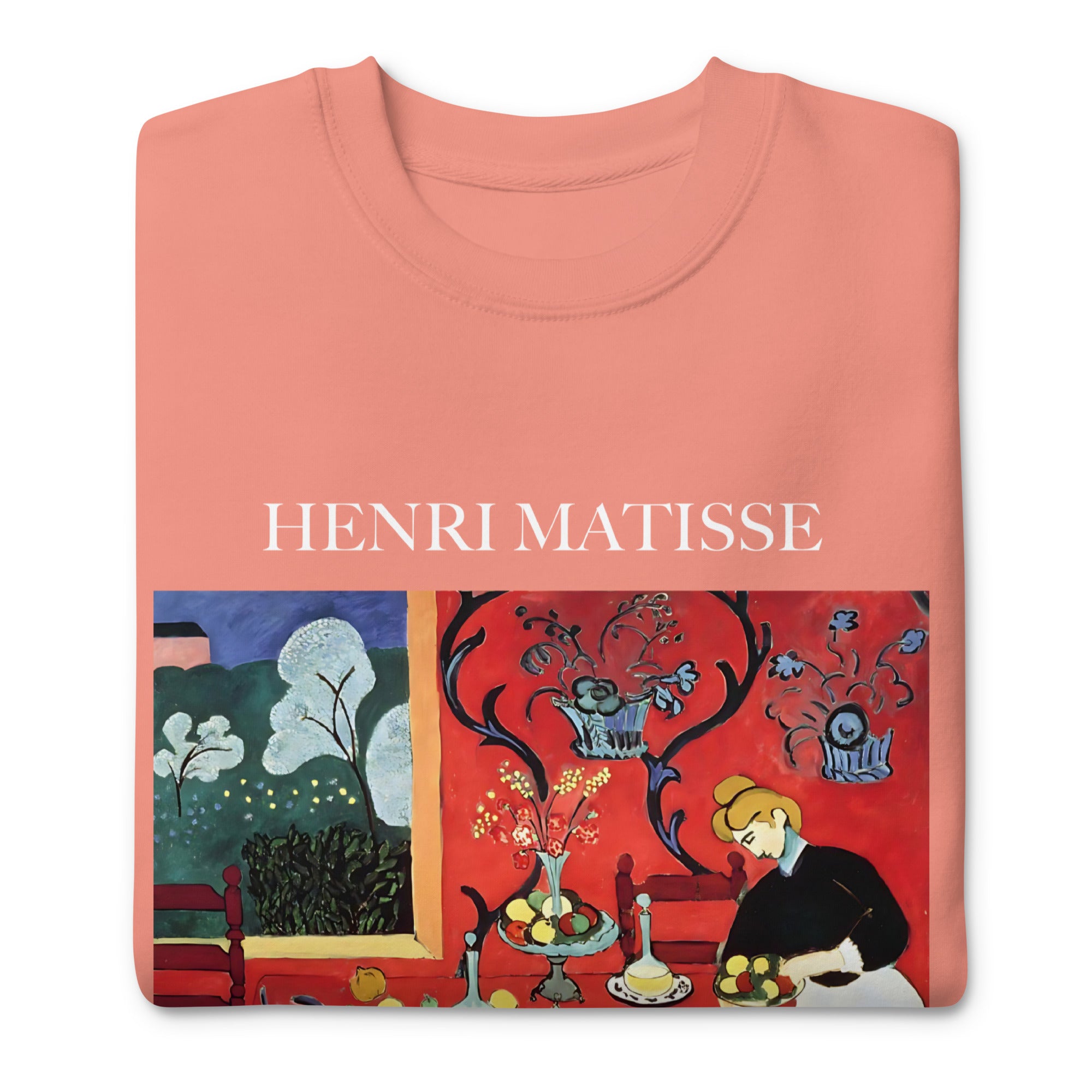 Henri Matisse 'The Red Room' Famous Painting Sweatshirt | Unisex Premium Sweatshirt