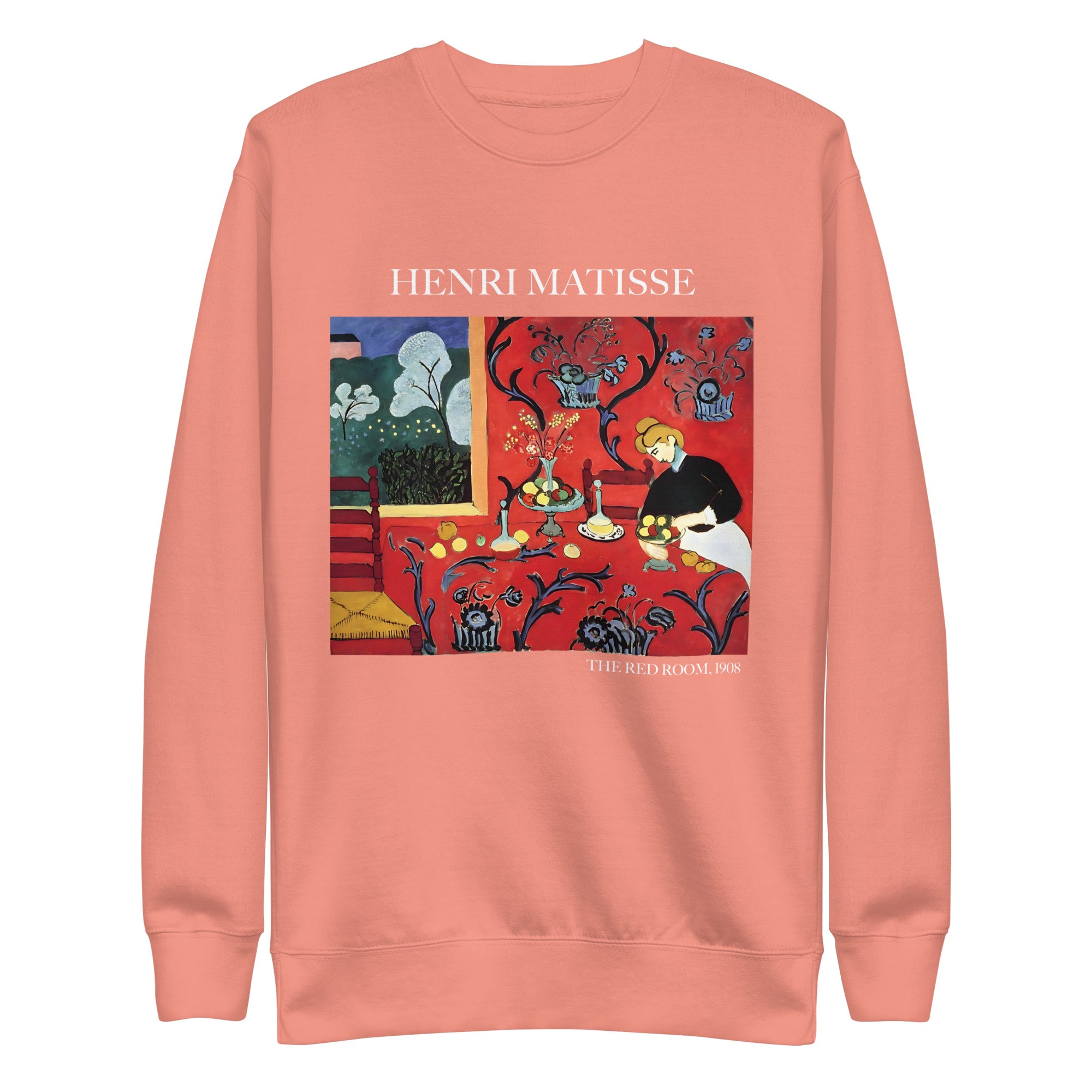 Henri Matisse 'The Red Room' Famous Painting Sweatshirt | Unisex Premium Sweatshirt