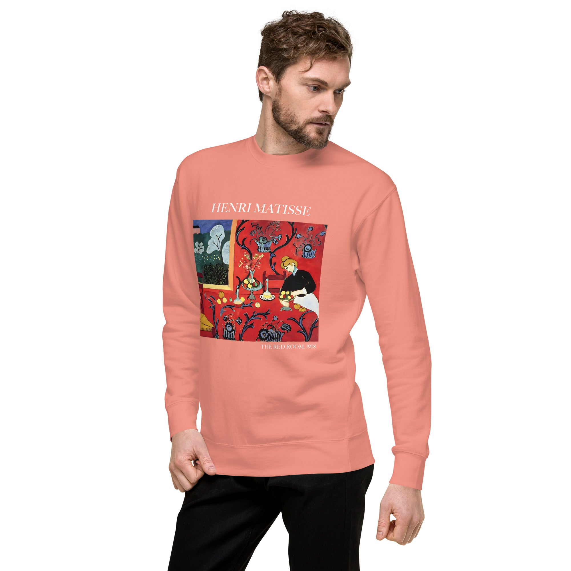 Henri Matisse 'The Red Room' Famous Painting Sweatshirt | Unisex Premium Sweatshirt