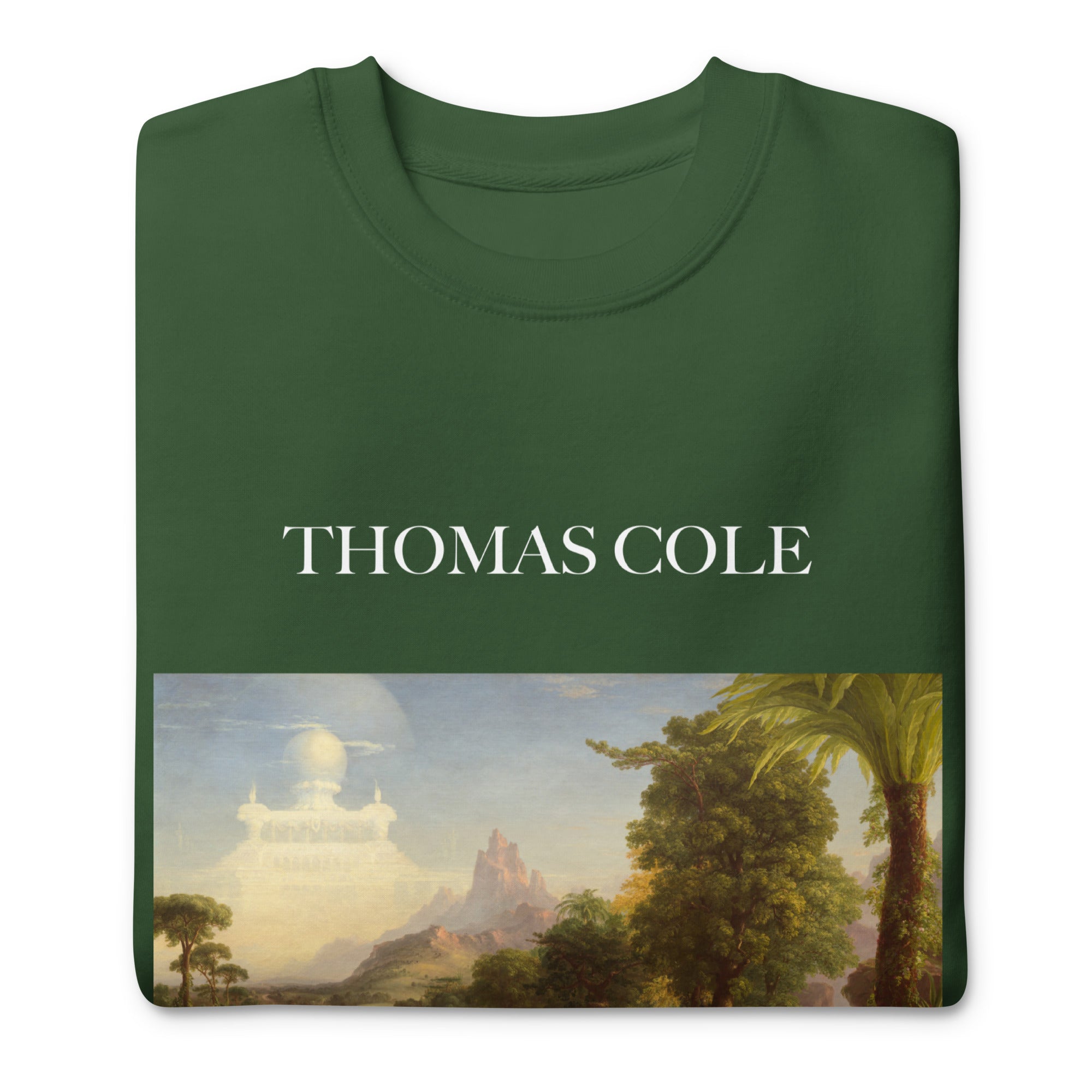 Sweatshirt mit berühmtem Gemälde „The Voyage of Life: Youth“ von Thomas Cole | Premium-Sweatshirt für Unisex