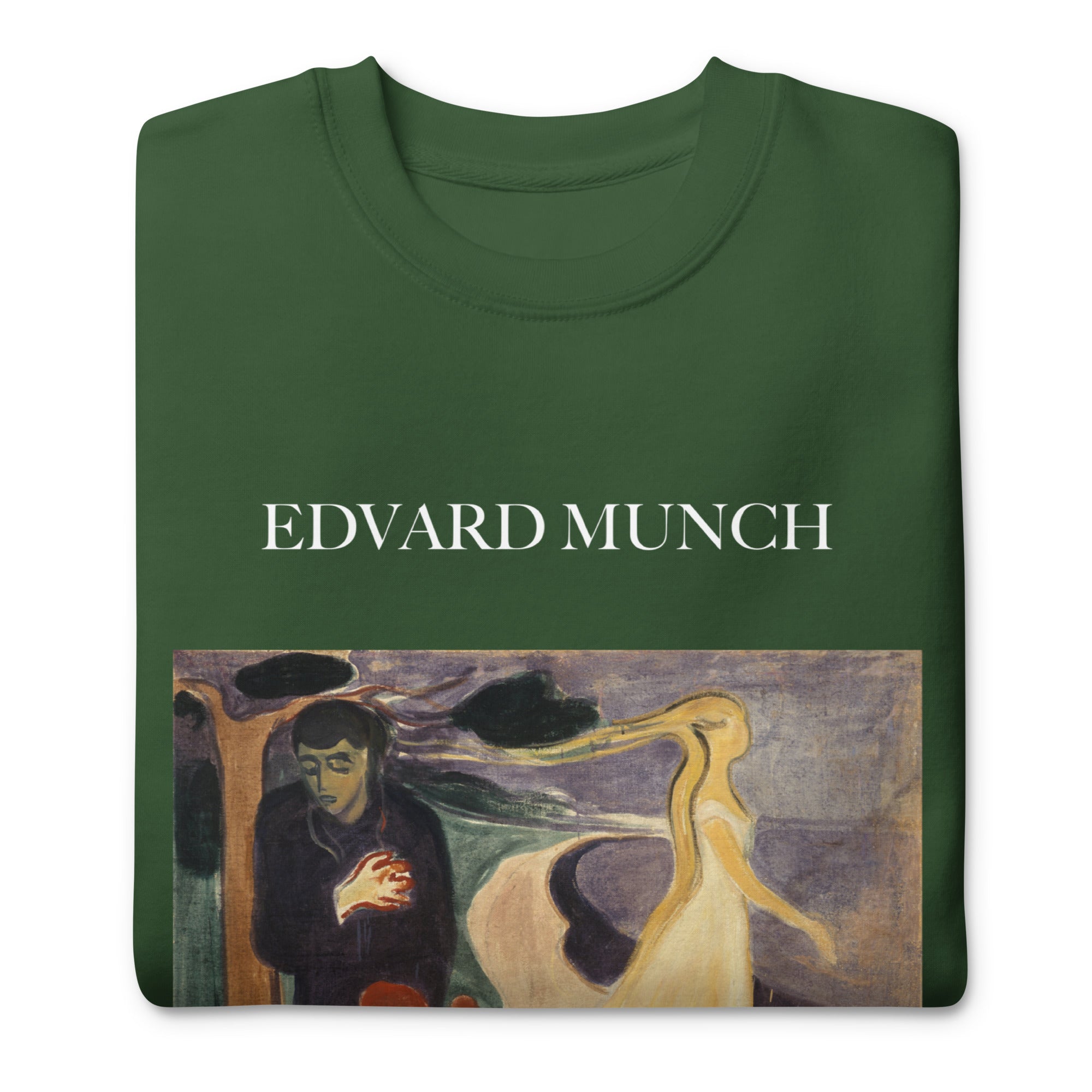 Edvard Munch 'Separation' Famous Painting Sweatshirt | Unisex Premium Sweatshirt