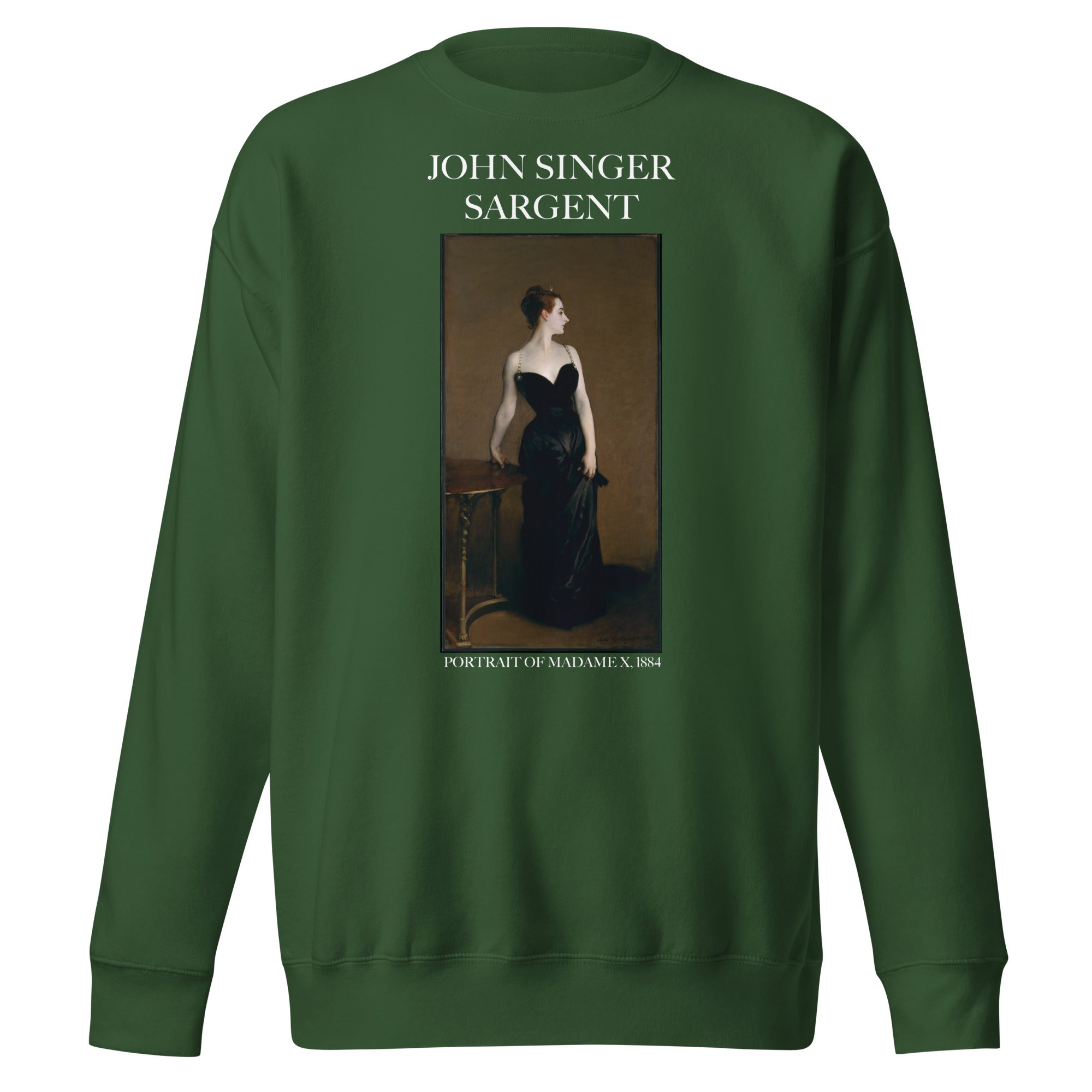 Sweatshirt mit berühmtem Gemälde „Portrait of Madame X“ von John Singer Sargent | Premium-Sweatshirt für Unisex