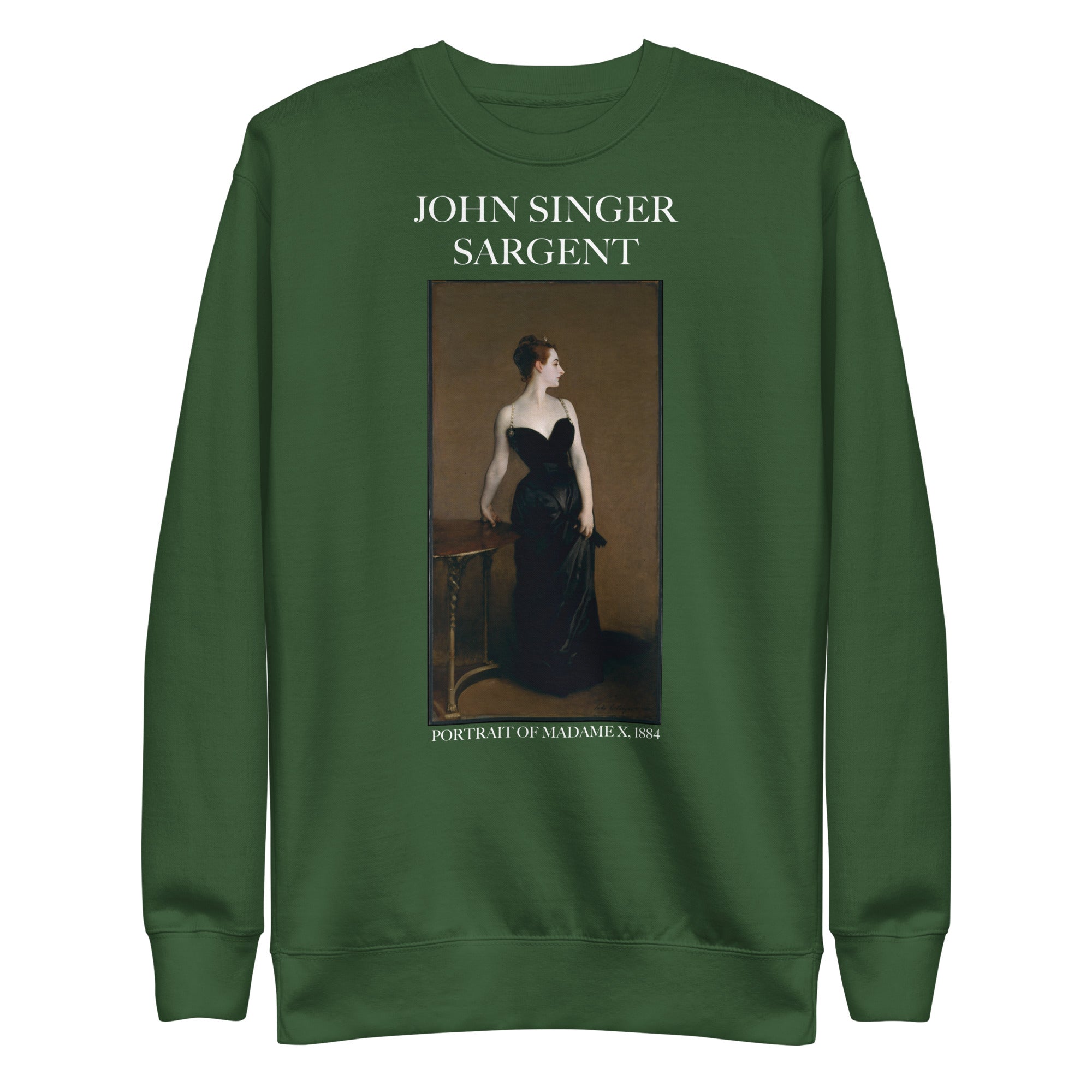 Sweatshirt mit berühmtem Gemälde „Portrait of Madame X“ von John Singer Sargent | Premium-Sweatshirt für Unisex