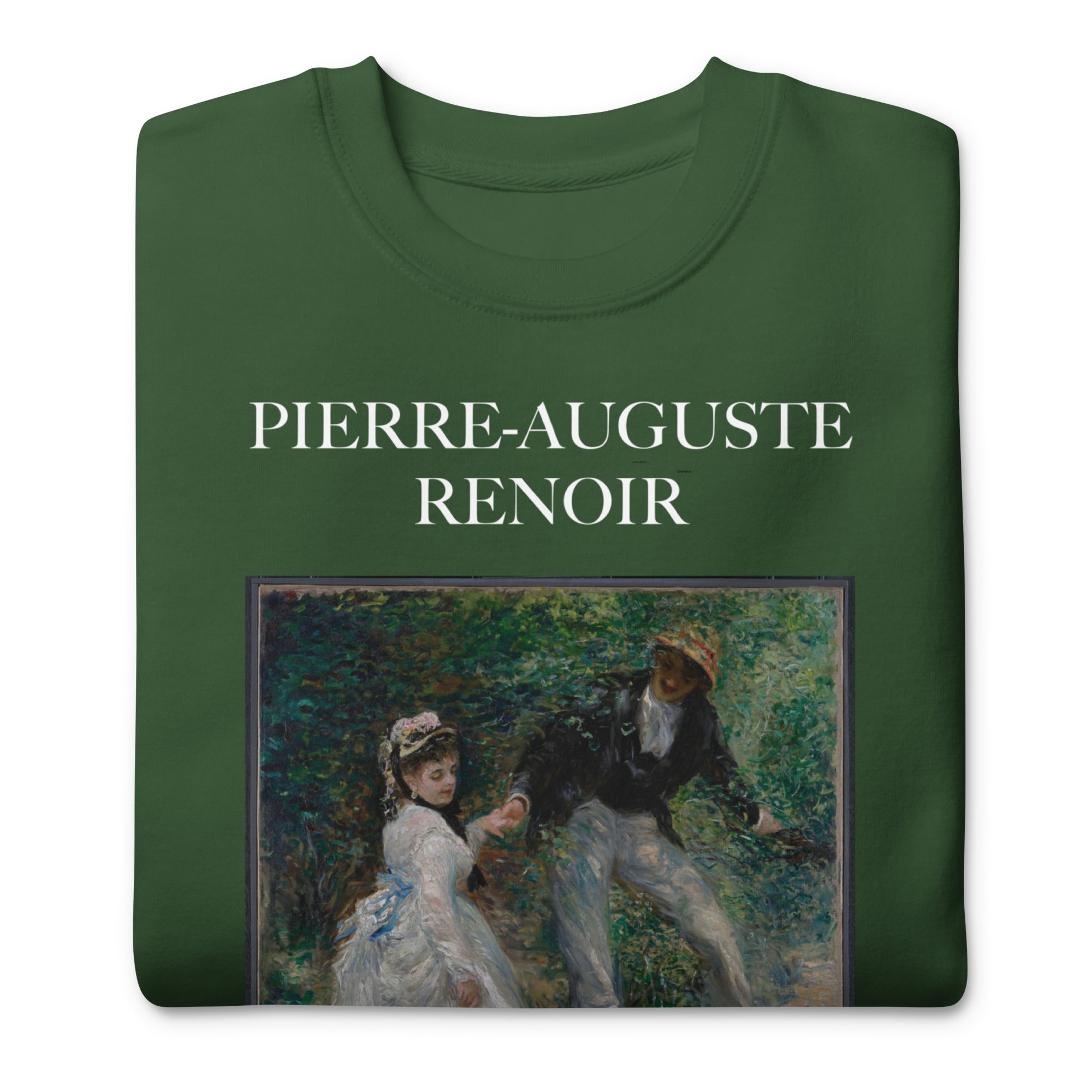 Sweatshirt mit berühmtem Gemälde „La Promenade“ von Pierre-Auguste Renoir, Unisex-Premium-Sweatshirt