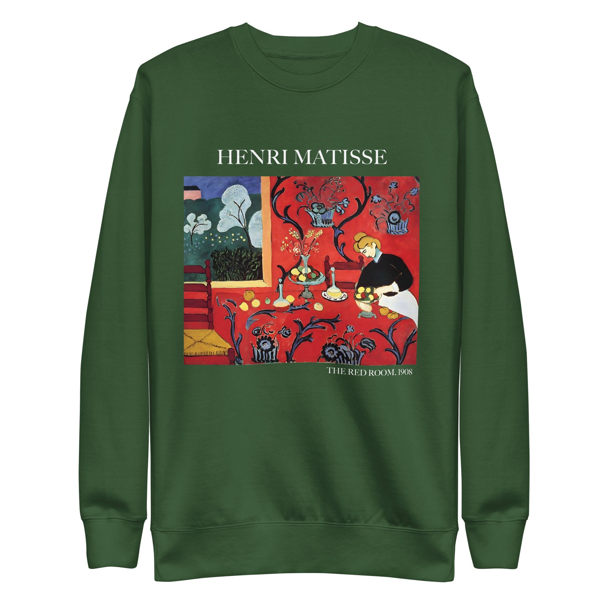 Henri Matisse 'The Red Room' Famous Painting Sweatshirt | Unisex Premium Sweatshirt