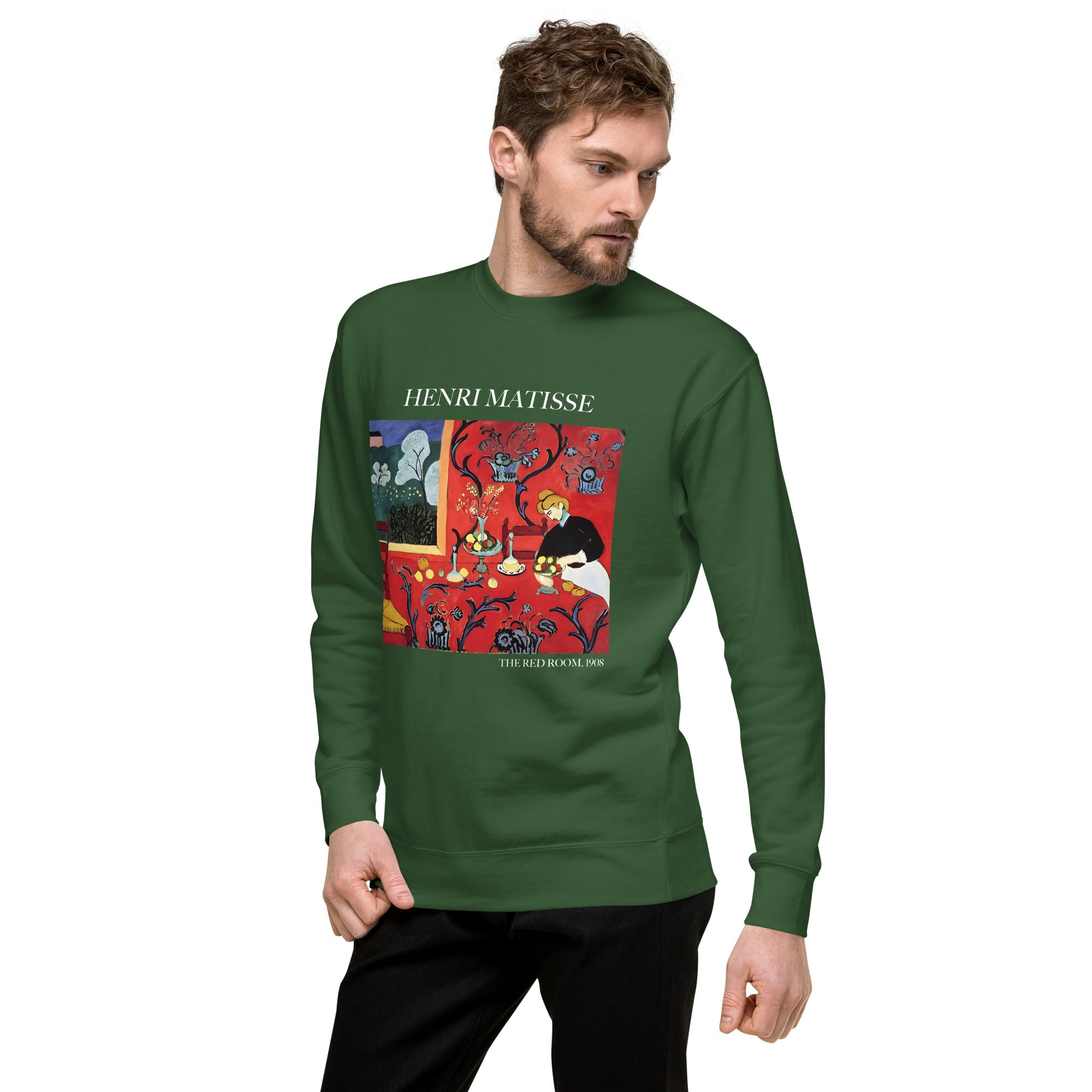 Henri Matisse 'The Red Room' Famous Painting Sweatshirt | Unisex Premium Sweatshirt