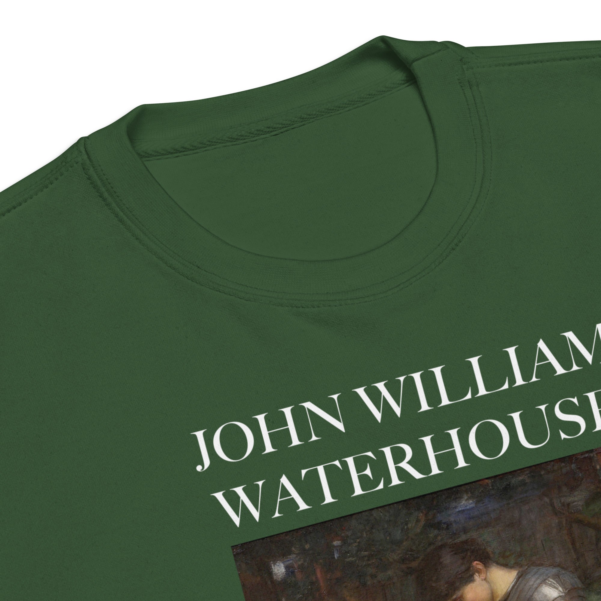 John William Waterhouse 'Lamia' Famous Painting Sweatshirt | Unisex Premium Sweatshirt