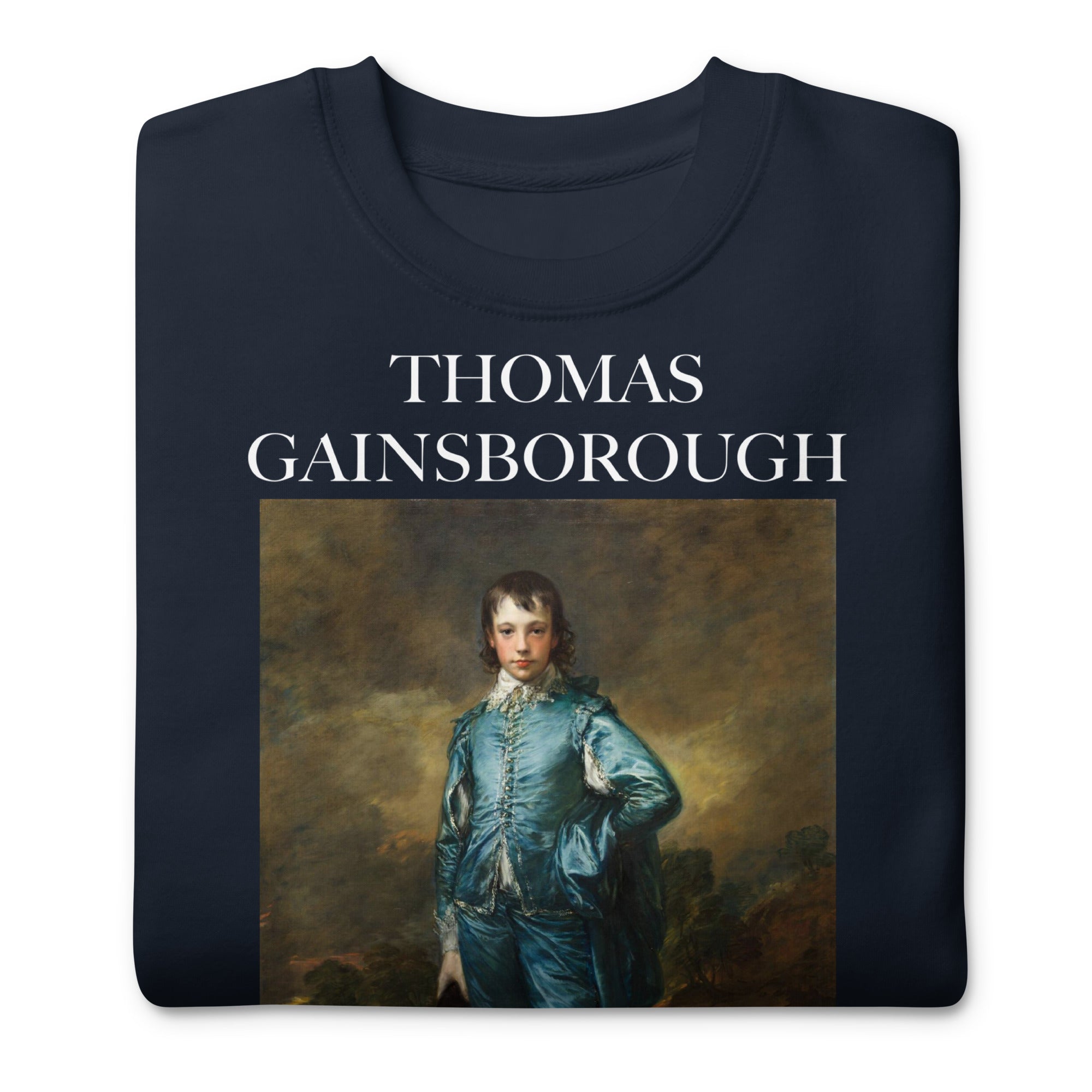 Thomas Gainsborough 'The Blue Boy' Famous Painting Sweatshirt | Unisex Premium Sweatshirt