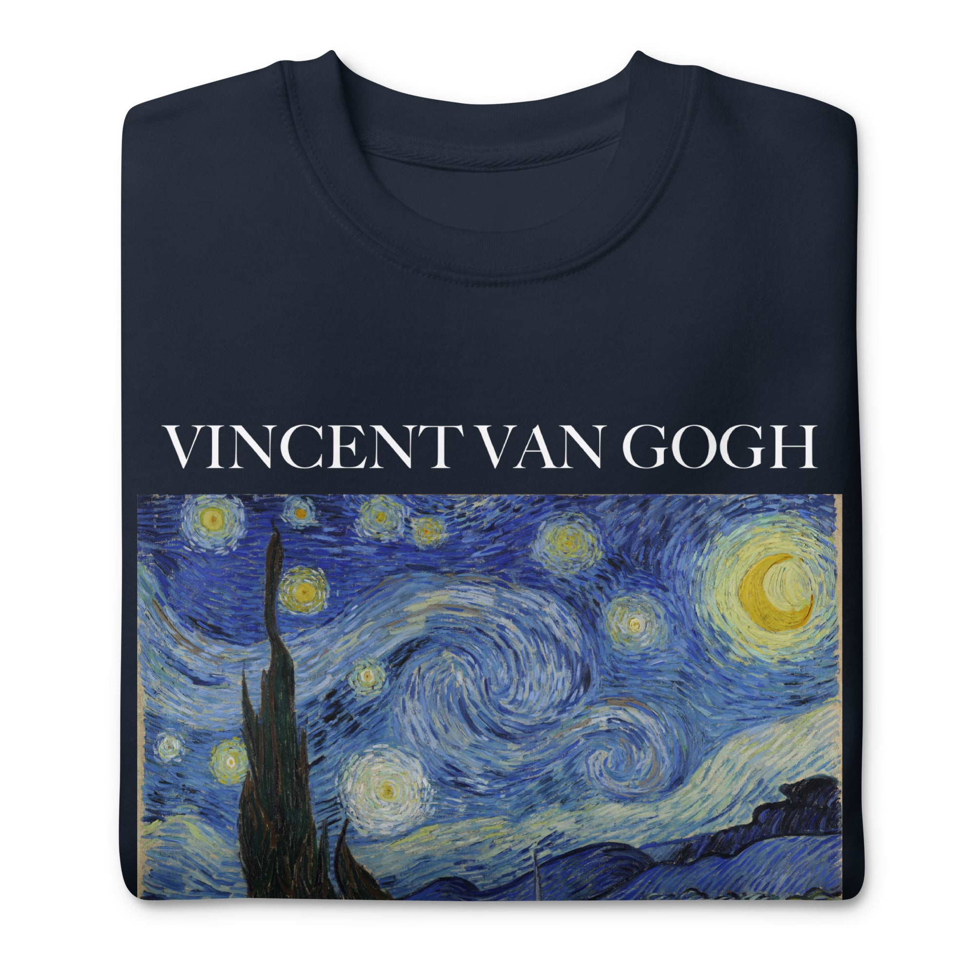 Vincent van Gogh 'Starry Night' Famous Painting Sweatshirt | Unisex Premium Sweatshirt