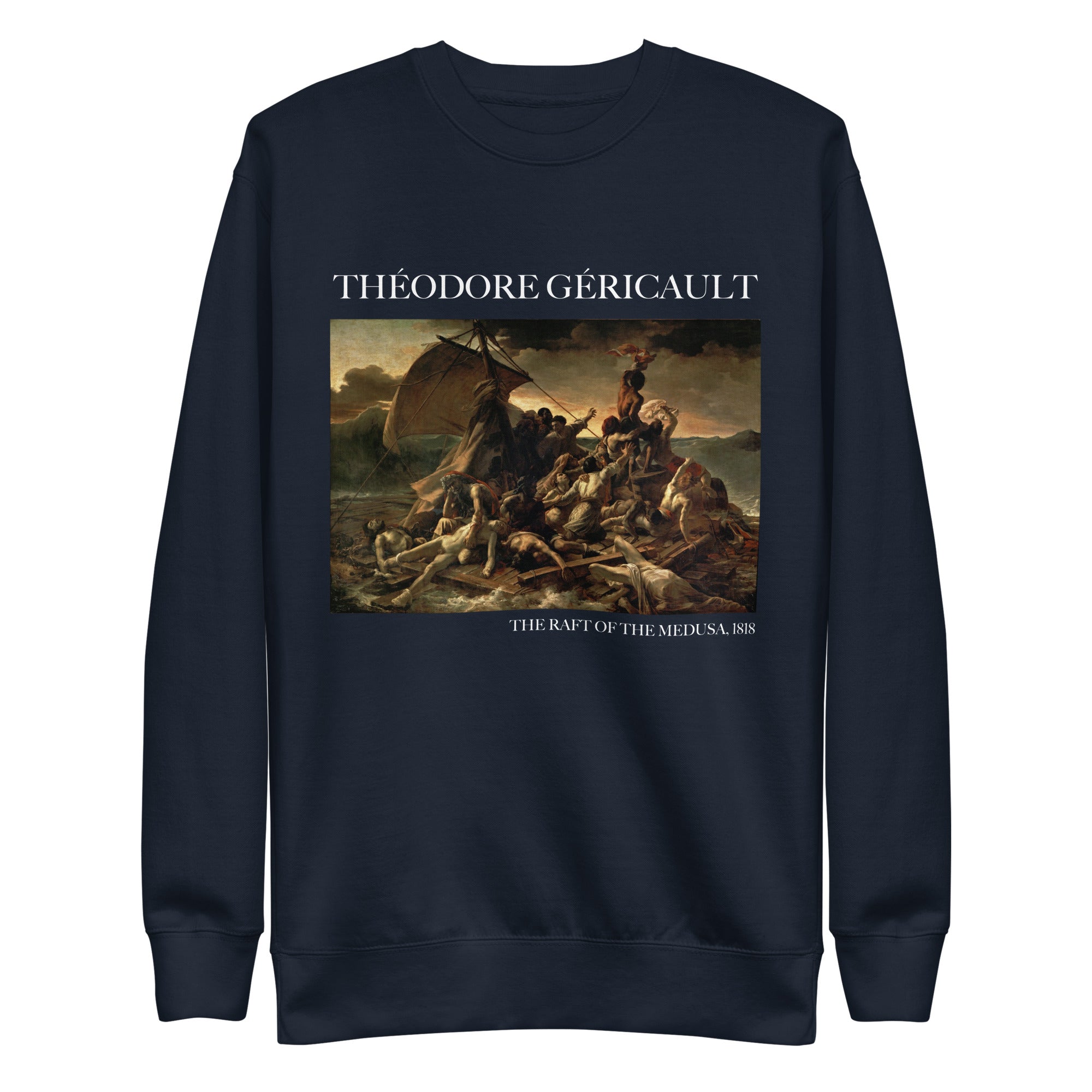 Théodore Géricault 'The Raft of the Medusa' Famous Painting Sweatshirt | Unisex Premium Sweatshirt