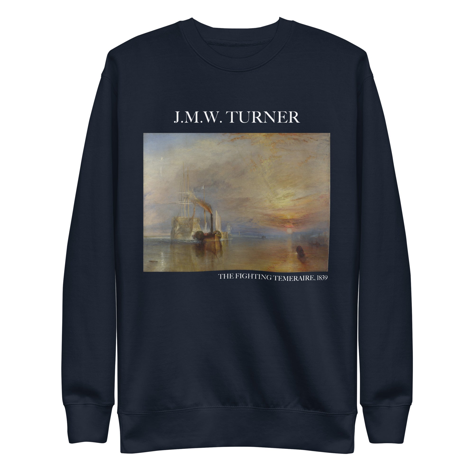 J.M.W. Turner 'The Fighting Temeraire' Famous Painting Sweatshirt | Unisex Premium Sweatshirt