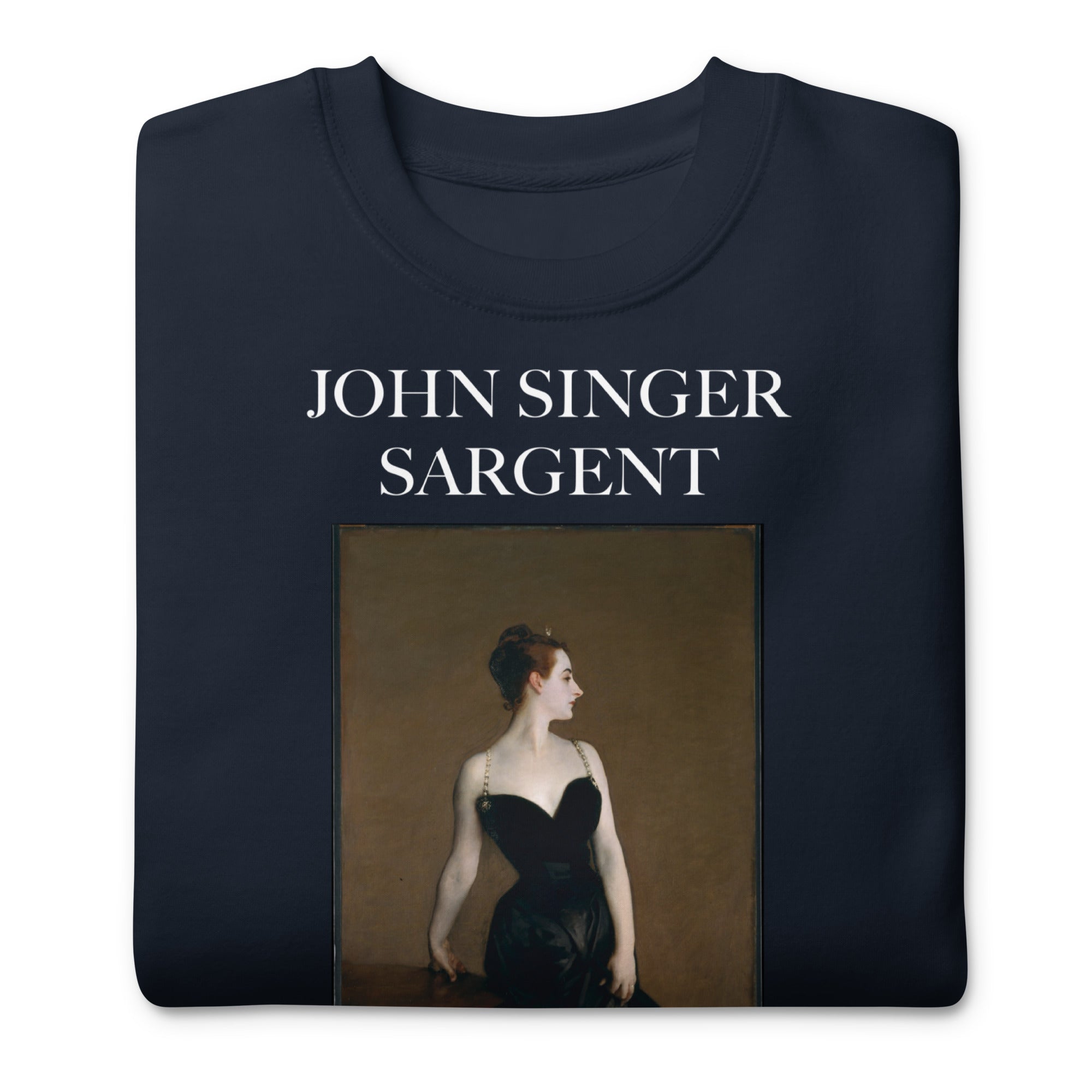 Sweatshirt mit berühmtem Gemälde „Portrait of Madame X“ von John Singer Sargent | Premium-Sweatshirt für Unisex