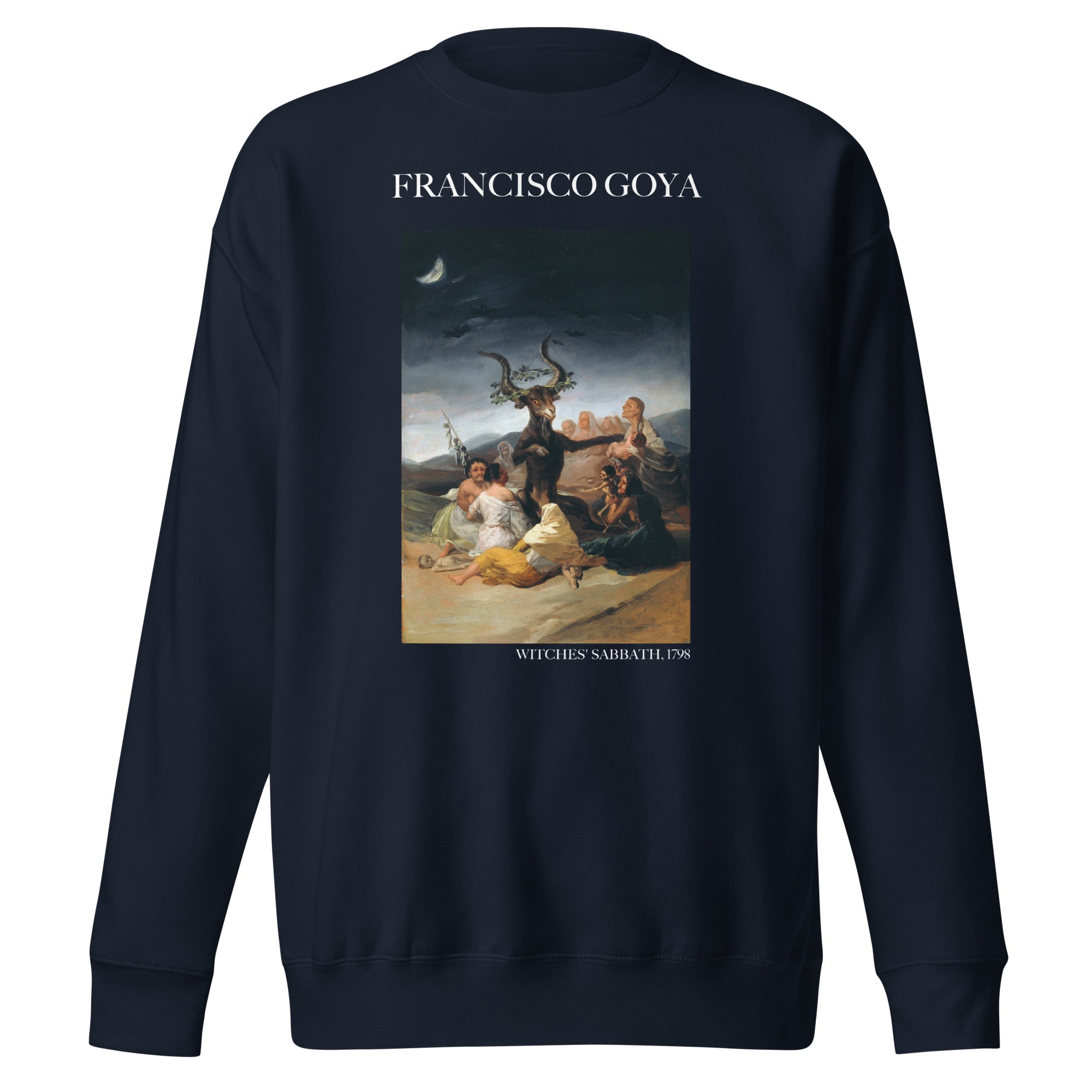 Francisco Goya 'Witches' Sabbath' Famous Painting Sweatshirt | Unisex Premium Sweatshirt