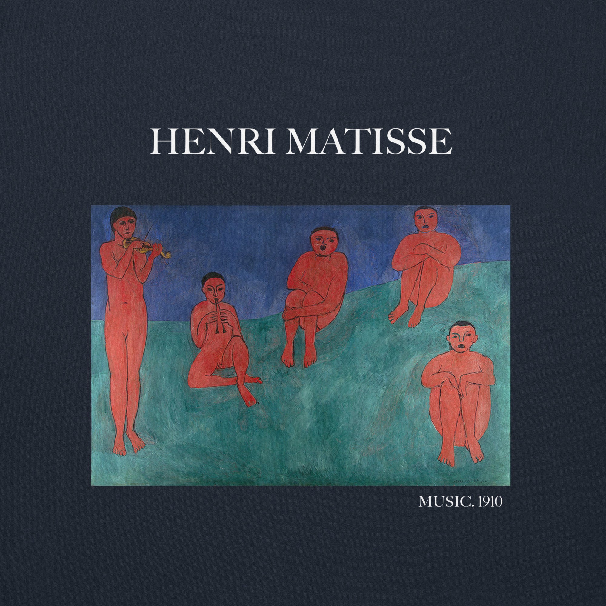 Henri Matisse 'Music' Famous Painting Sweatshirt | Unisex Premium Sweatshirt