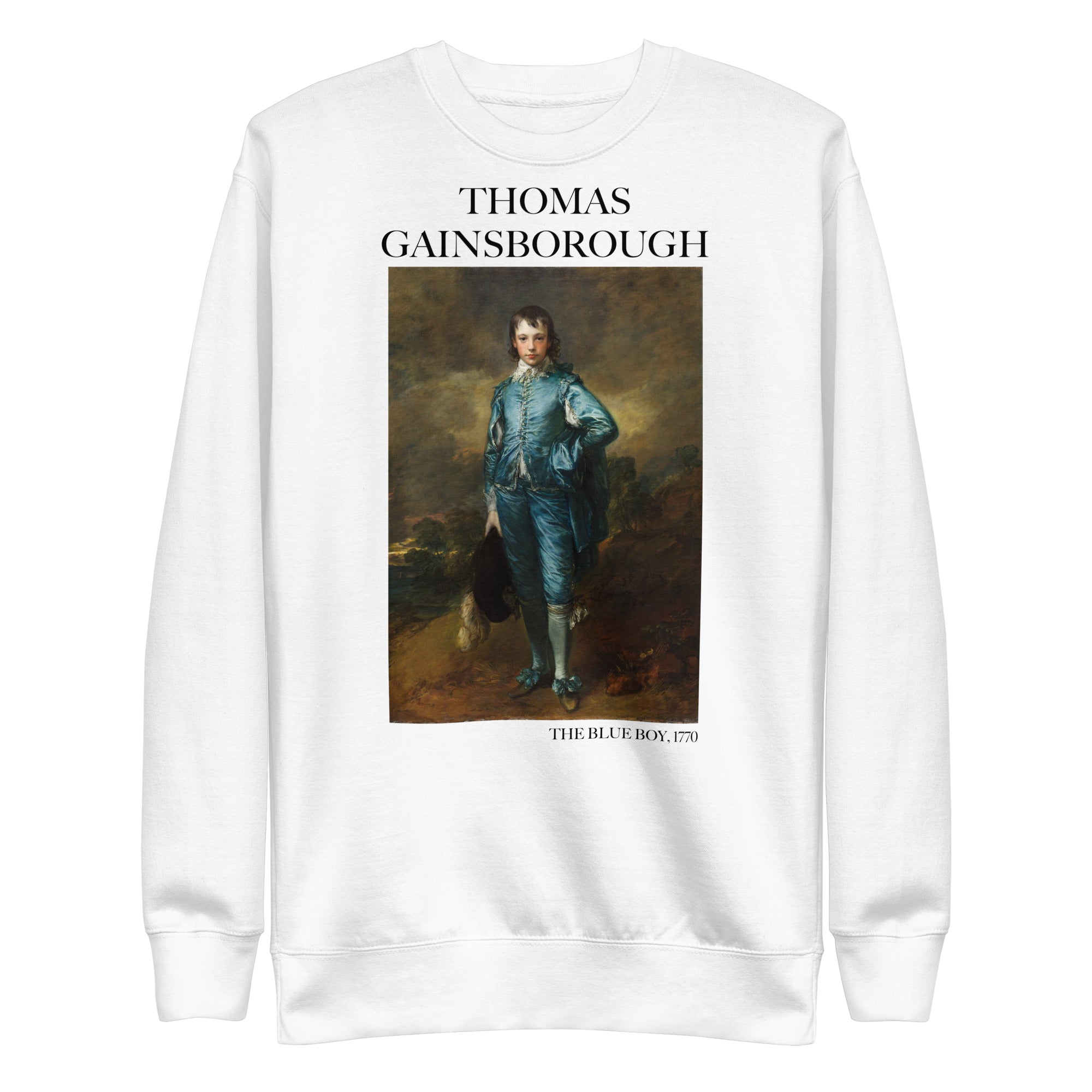 Thomas Gainsborough 'The Blue Boy' Famous Painting Sweatshirt | Unisex Premium Sweatshirt