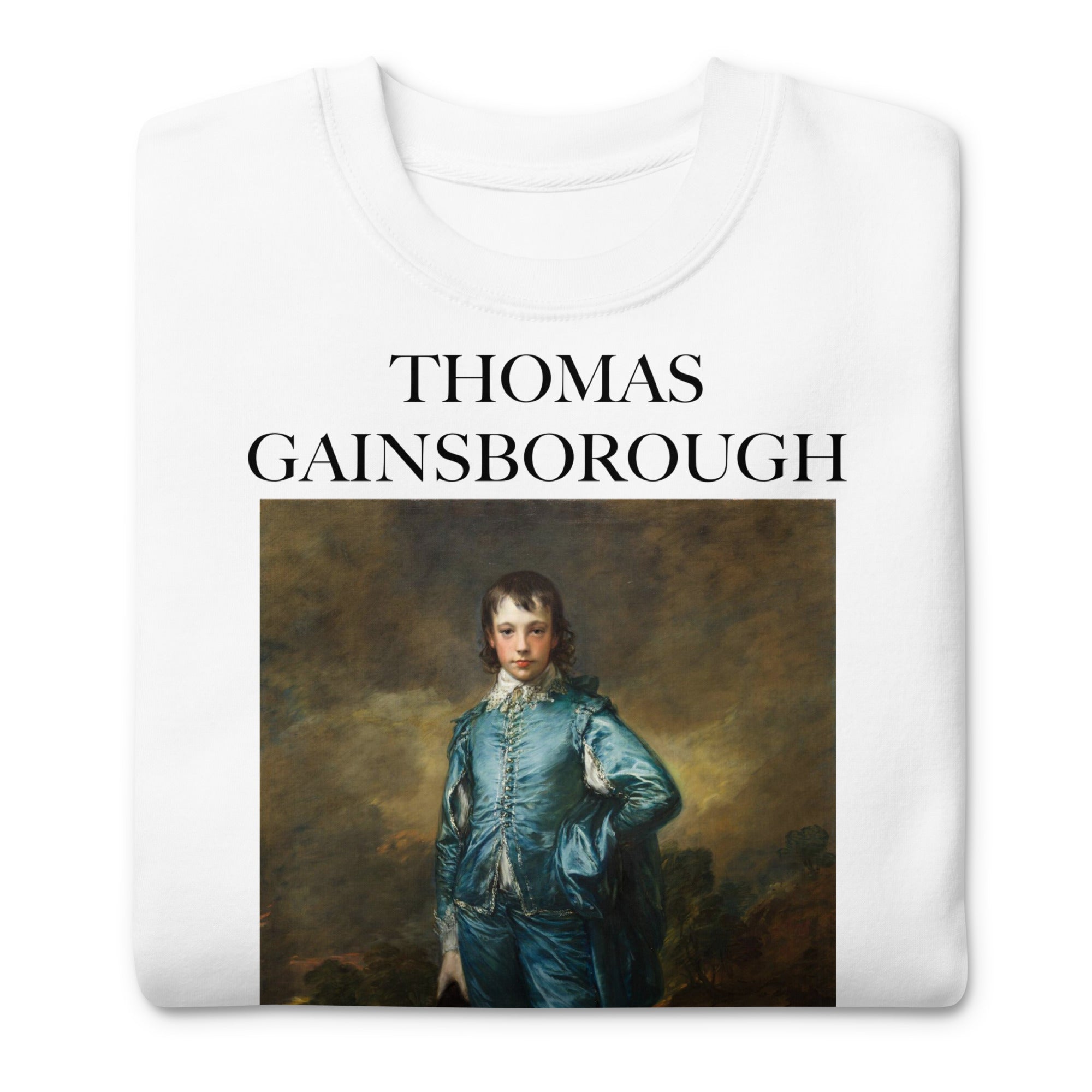 Thomas Gainsborough 'The Blue Boy' Famous Painting Sweatshirt | Unisex Premium Sweatshirt