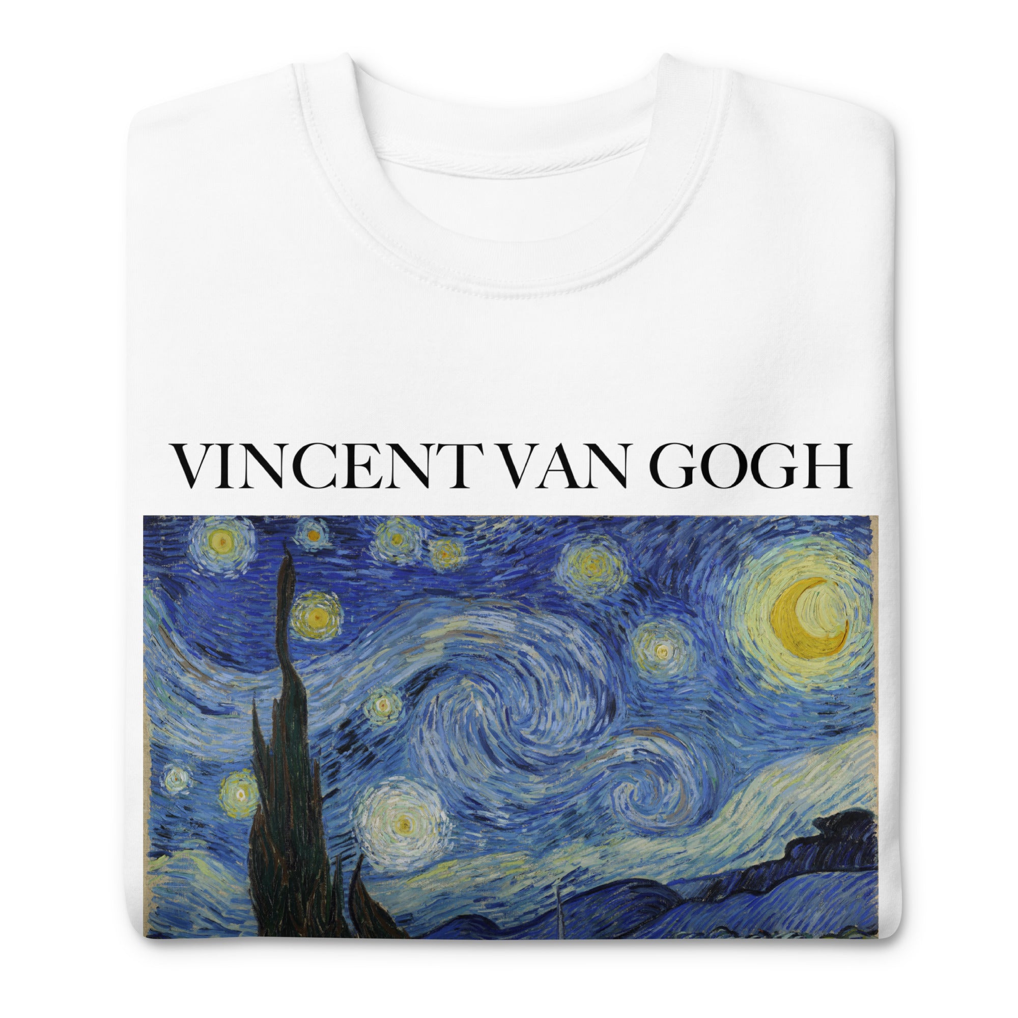 Vincent van Gogh 'Starry Night' Famous Painting Sweatshirt | Unisex Premium Sweatshirt