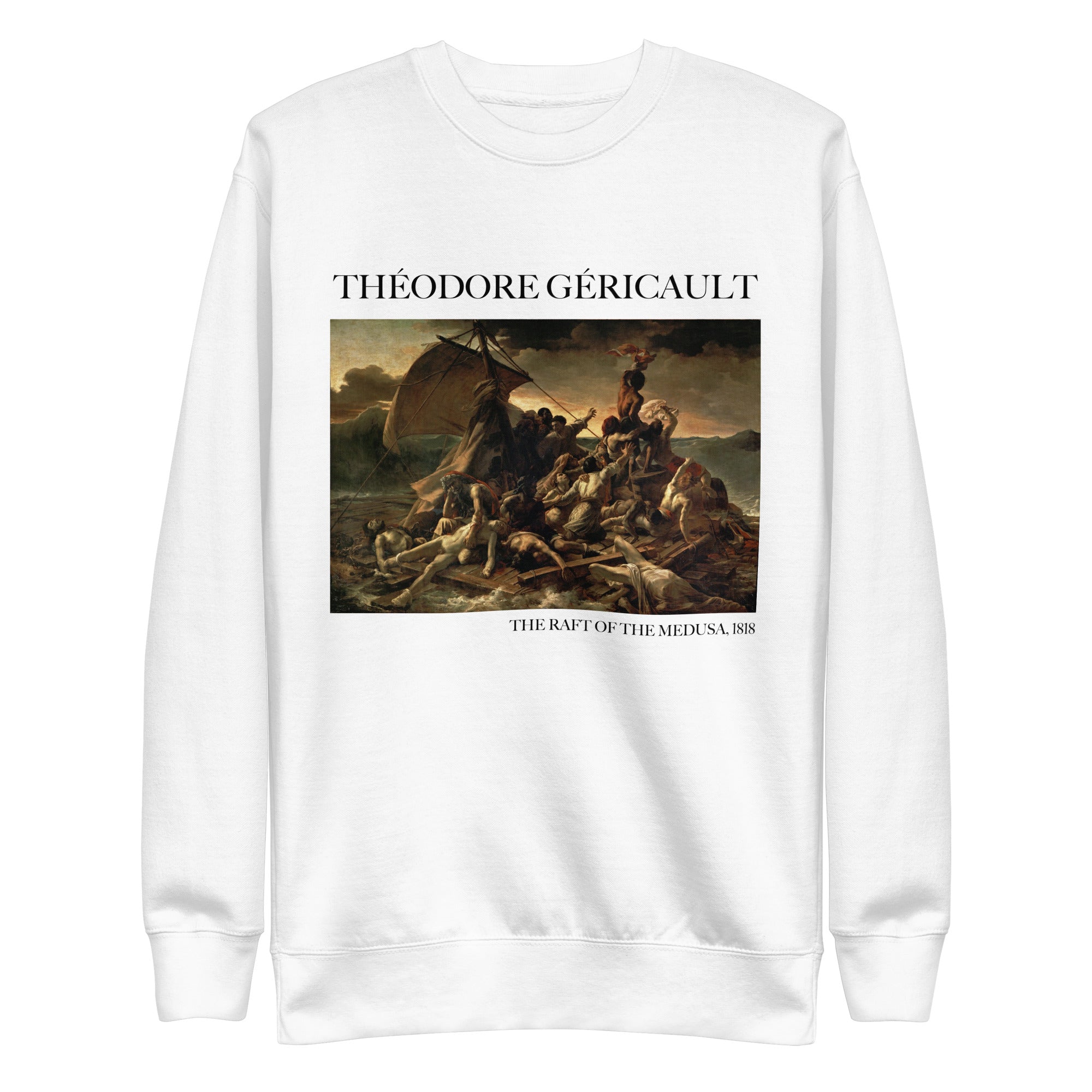 Théodore Géricault 'The Raft of the Medusa' Famous Painting Sweatshirt | Unisex Premium Sweatshirt