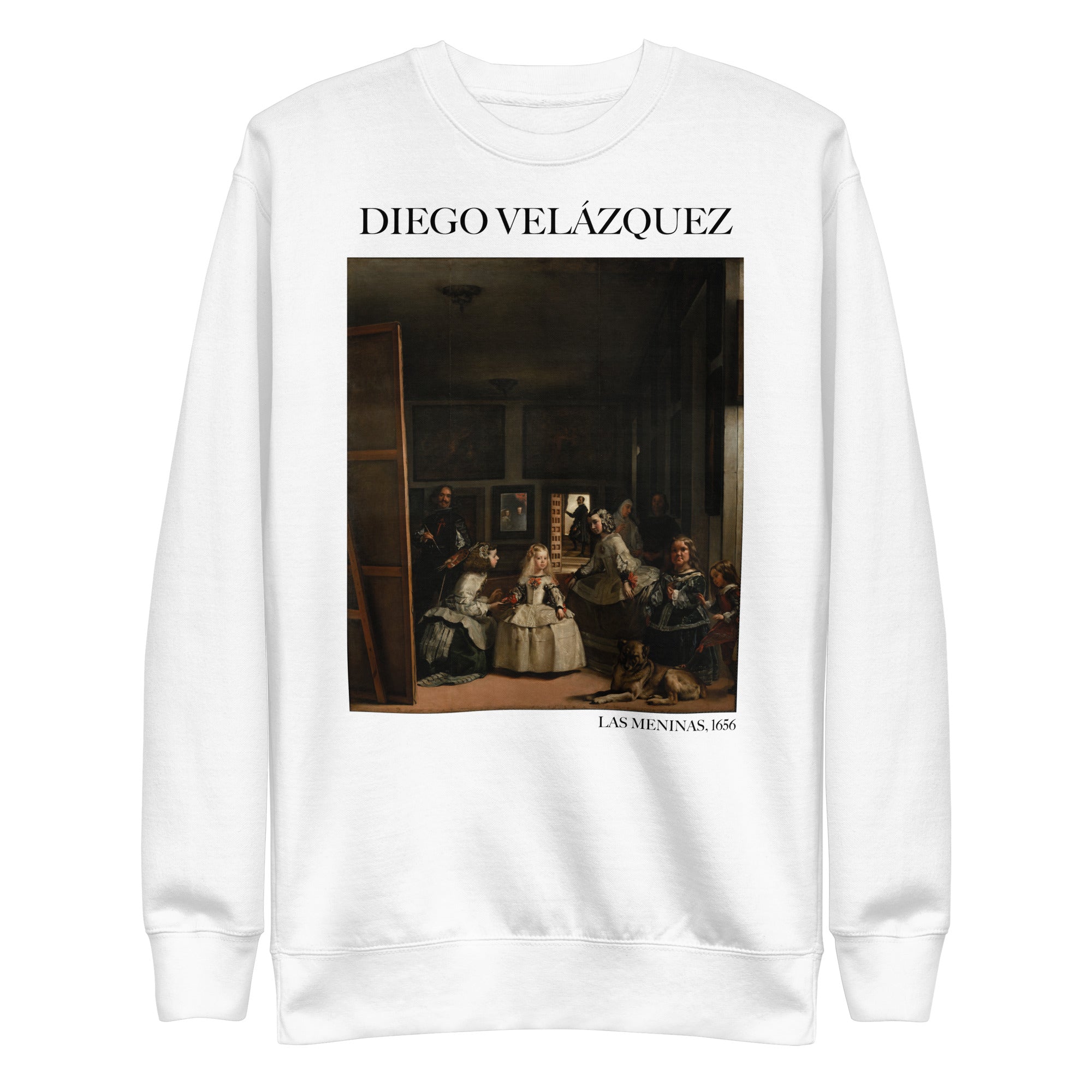 Diego Velázquez 'Las Meninas' Famous Painting Sweatshirt | Unisex Premium Sweatshirt