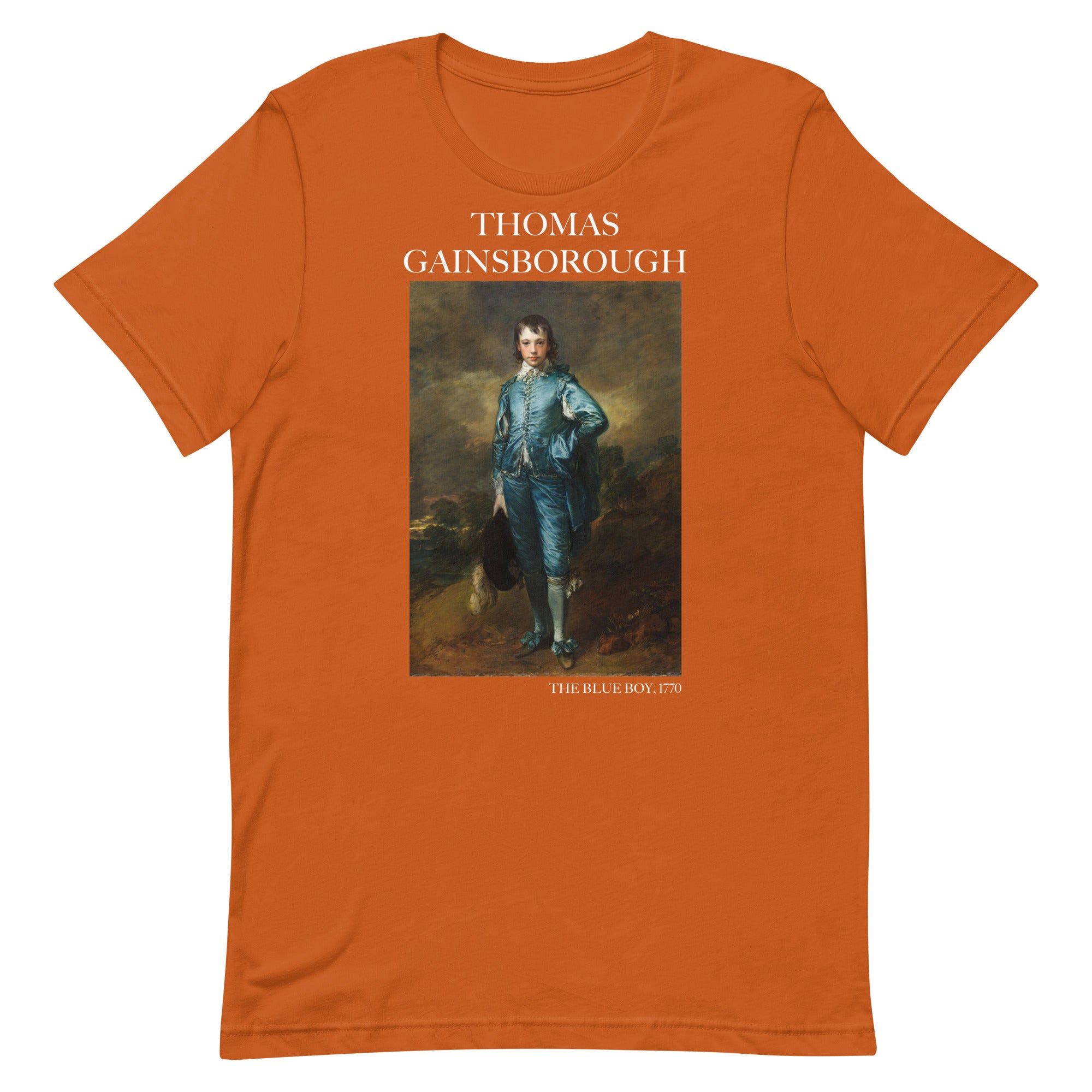 Thomas Gainsborough 'The Blue Boy' Famous Painting T-Shirt | Unisex Classic Art Tee
