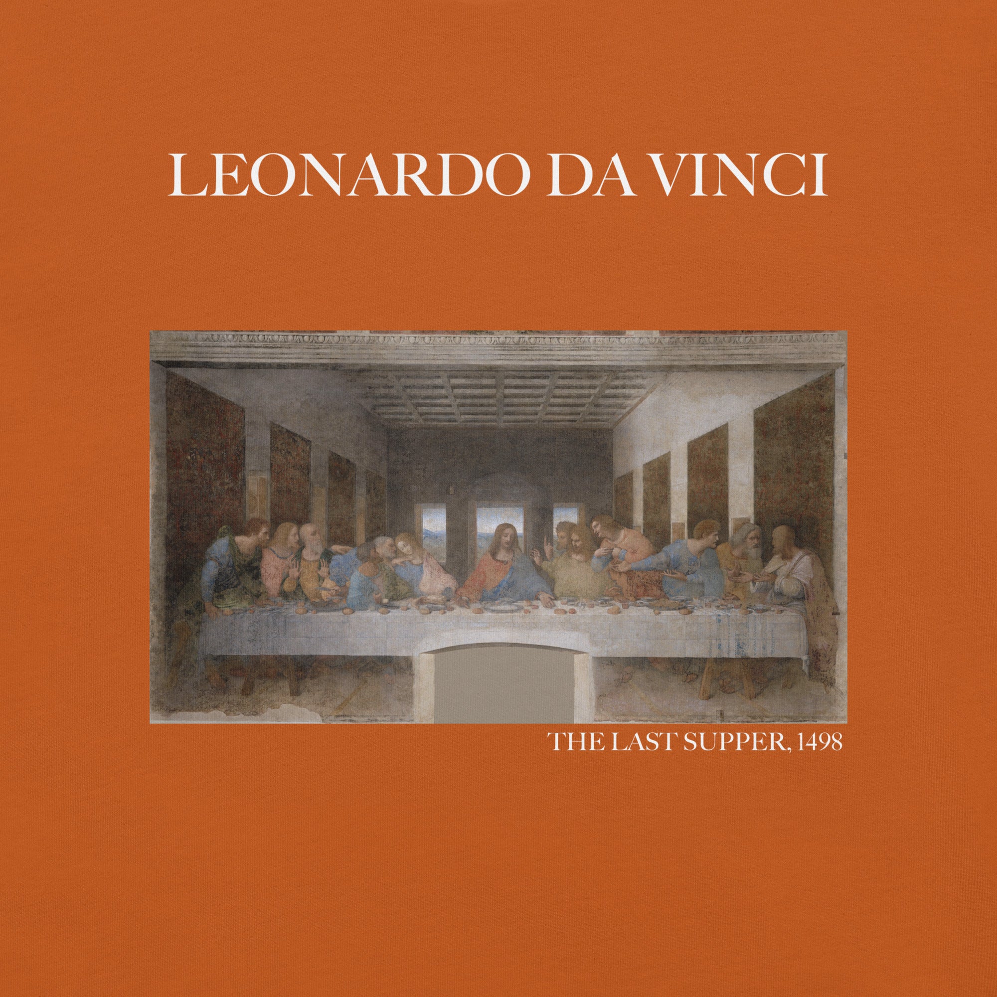 Leonardo da Vinci 'The Last Supper' Famous Painting T-Shirt | Unisex Classic Art Tee